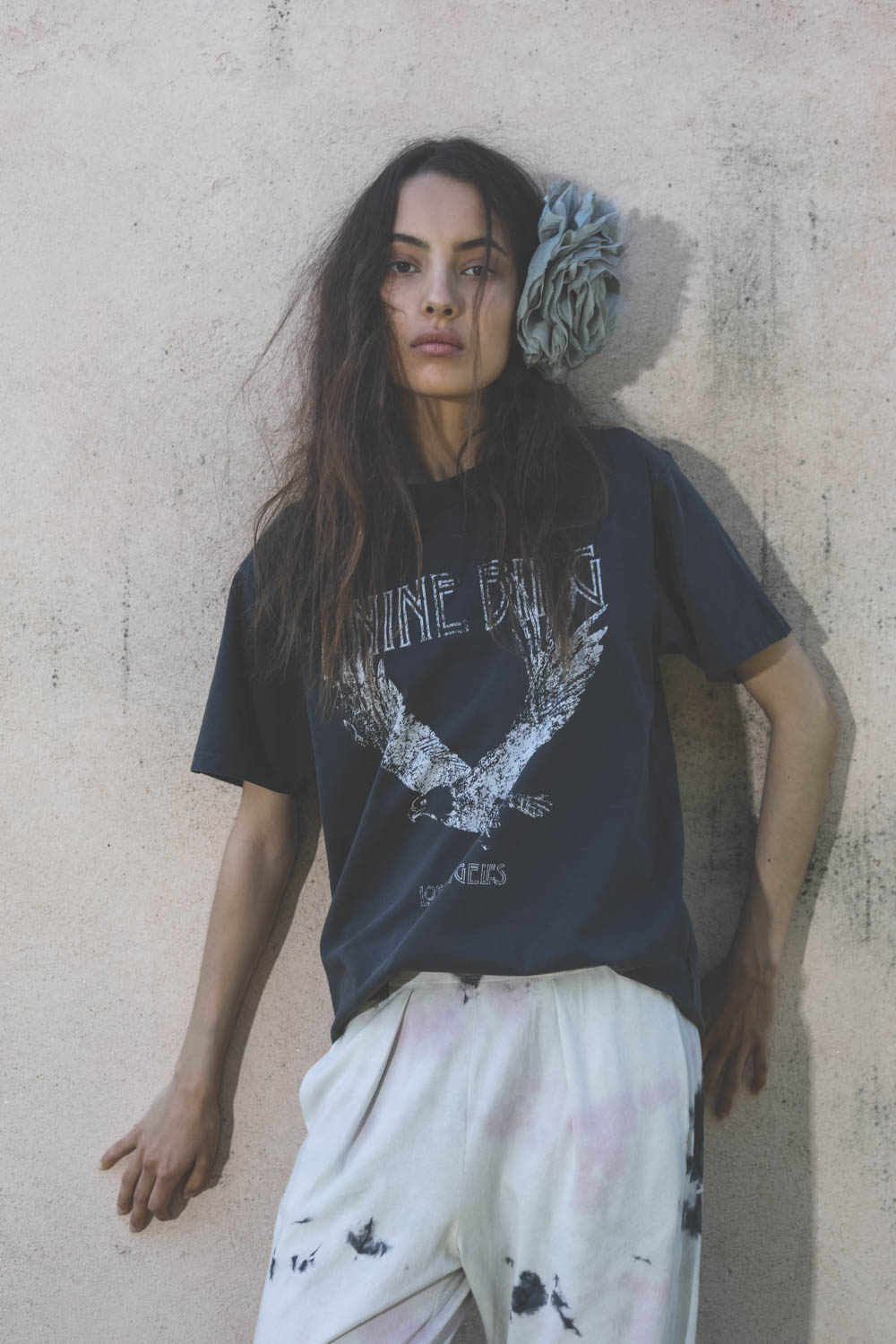 Anine bing lili eagle tee 2025