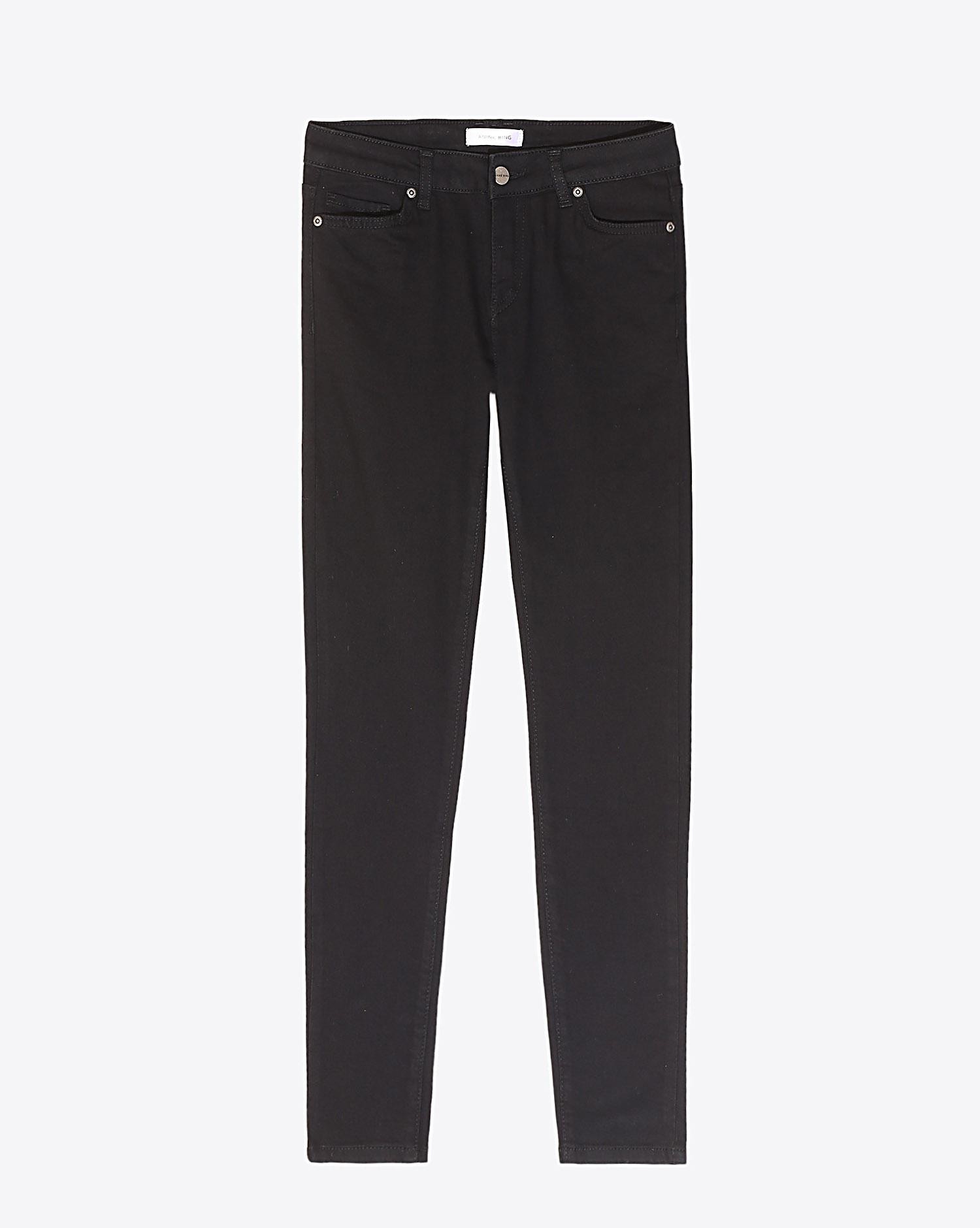 Anine Bing Permanent Christy Jean In Black  