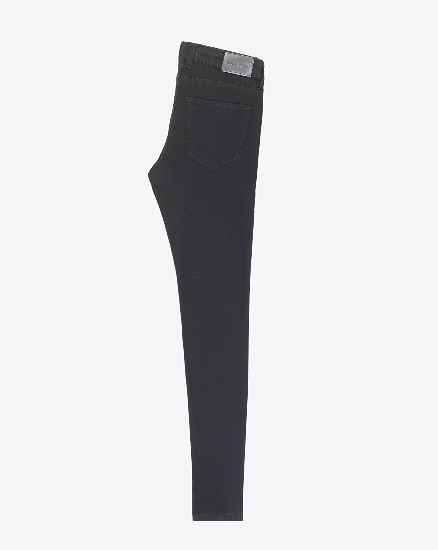Anine Bing Permanent Christy Jean In Black  