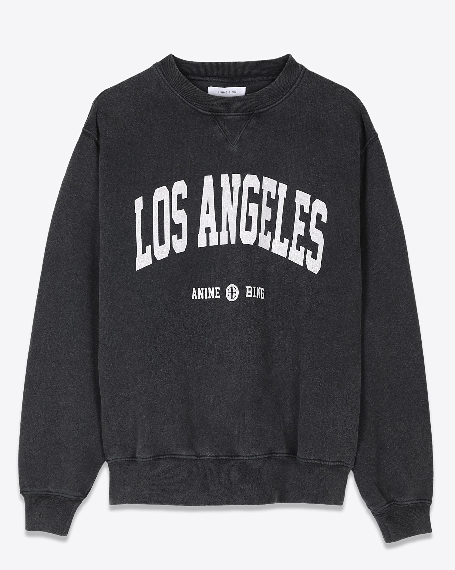 Sweatshirt Ramona Los Angeles washed black Anine Bing.
