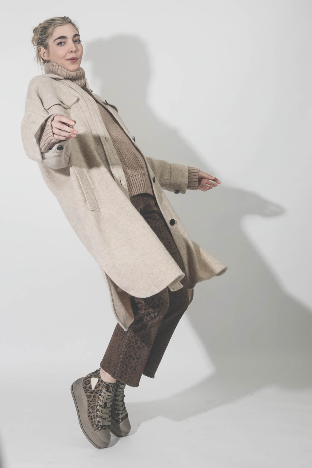 Isabel Marant Etoile Manteau FONTIA – Ecru