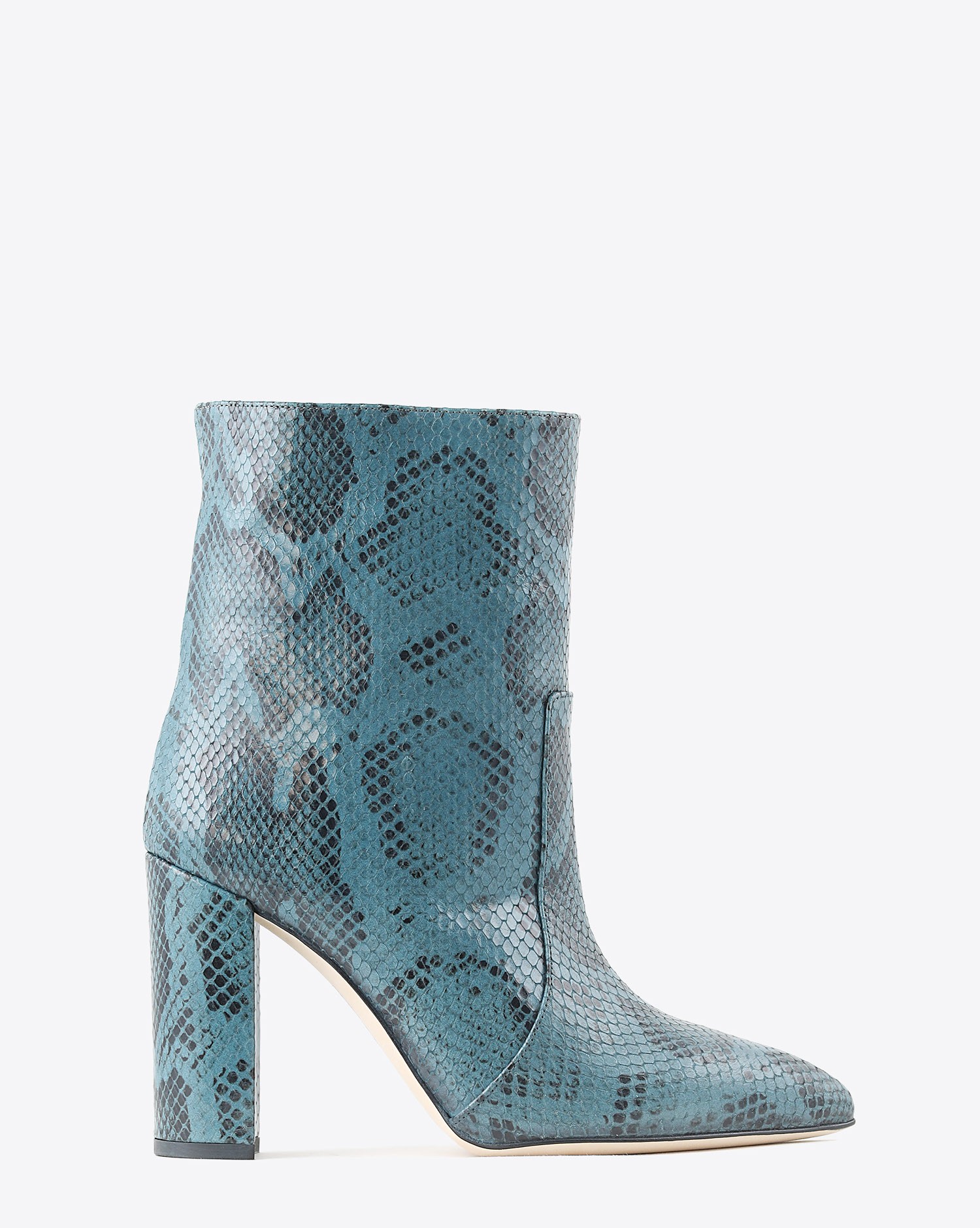 Image du produit Paris Texas Pré Collection Bottines Effet Serpent - Grigio Azzurro