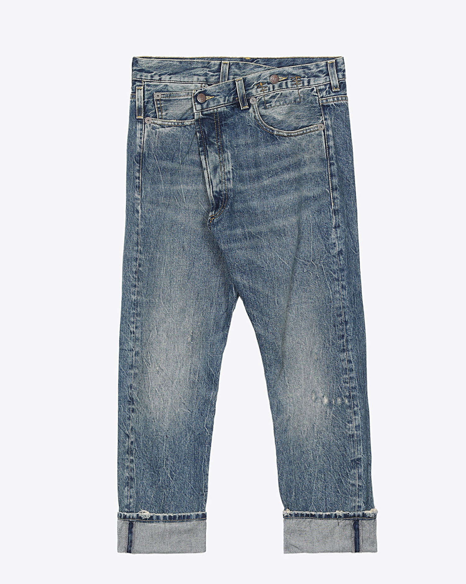 R13 Denim Permanent Crossover Jean – Kelly