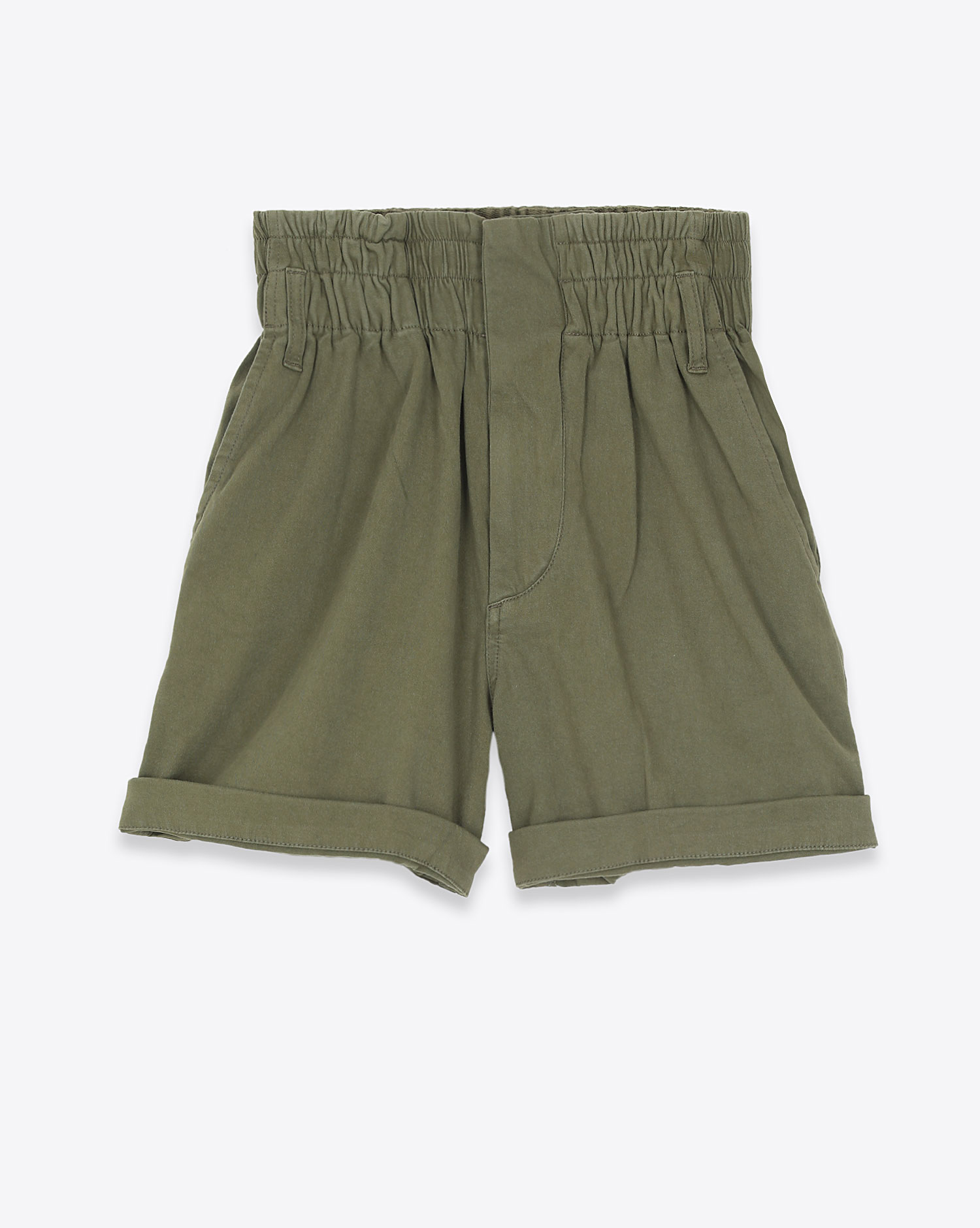 Image du produit Ragdoll LA High Waisted Shorts - Army Green 