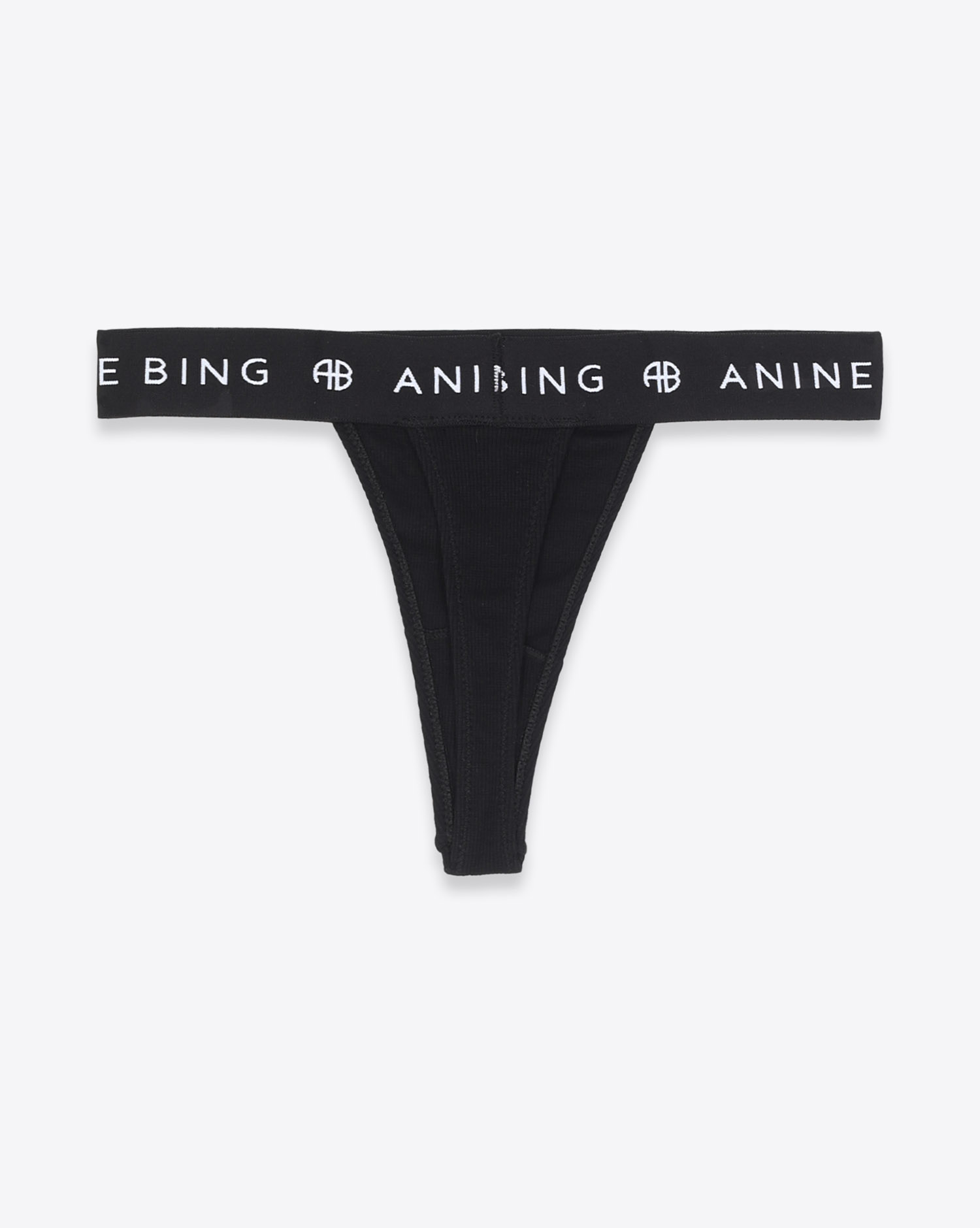 Image du produit Anine Bing Lennox Thong - Black - 2