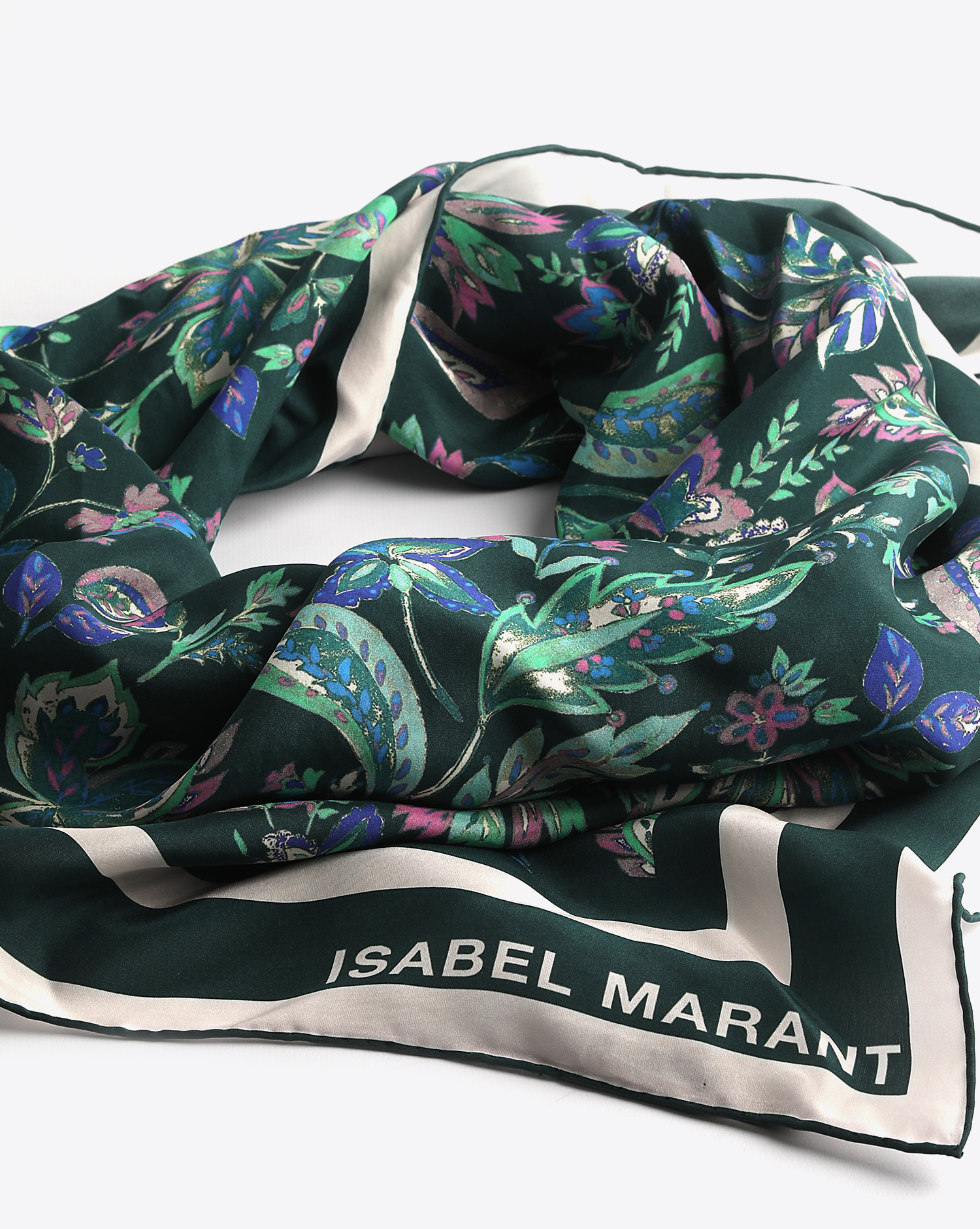 Image du produit Isabel Marant Accessoires Foulard SCARFILI - Green   - 2