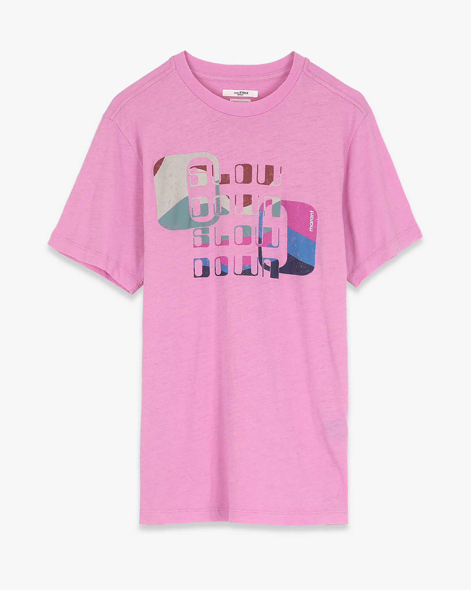 Image du produit Isabel Marant Etoile Tee Shirt ZEWEL - Neon Pink 