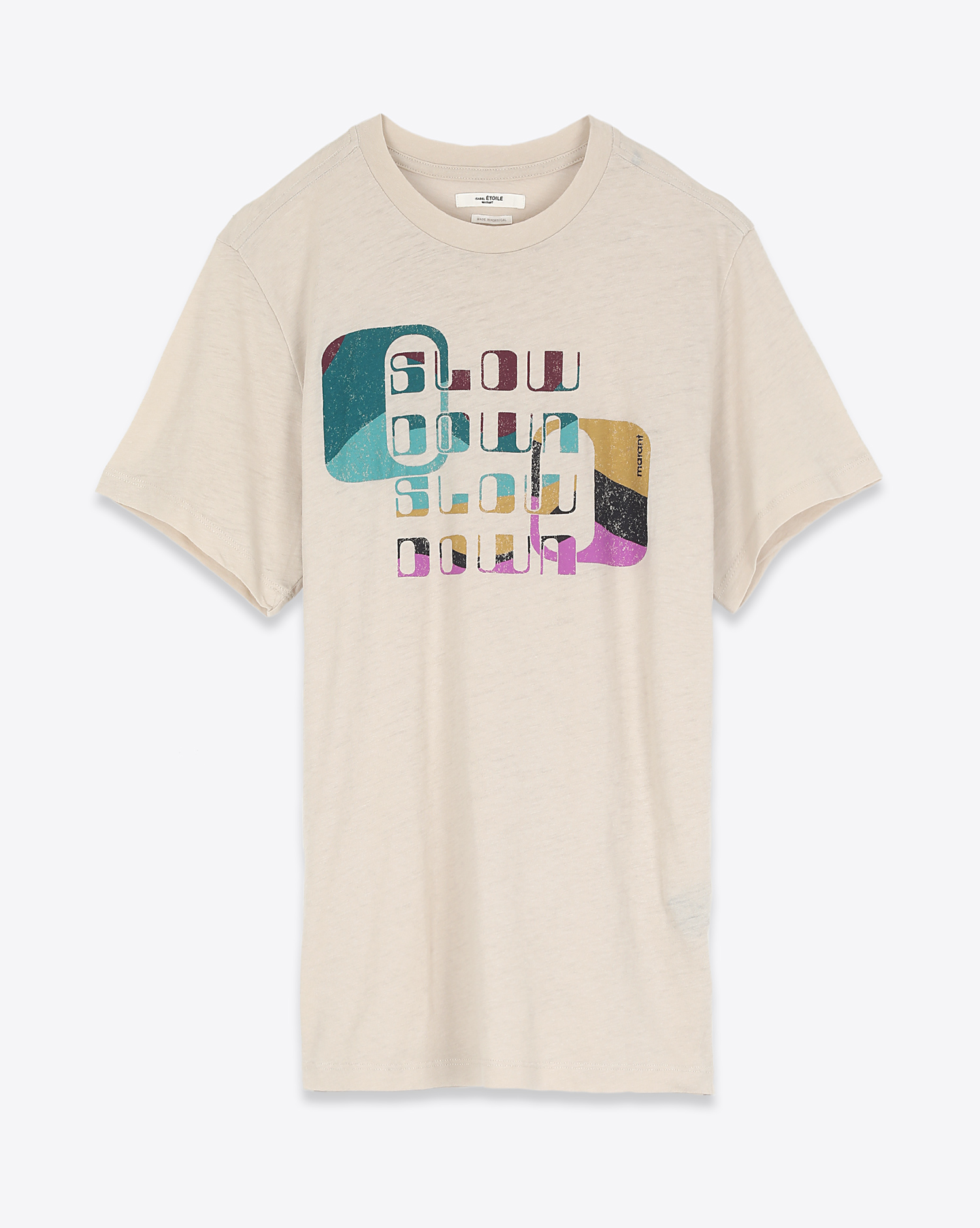 Image du produit Isabel Marant Etoile Tee Shirt ZEWEL - Ecru H21