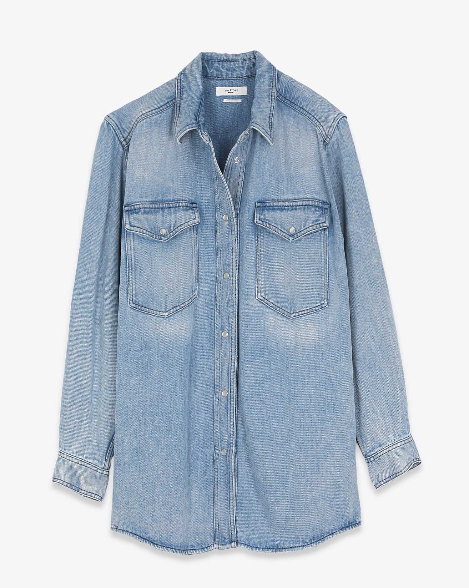 Isabel marant on sale etoile denim shirt