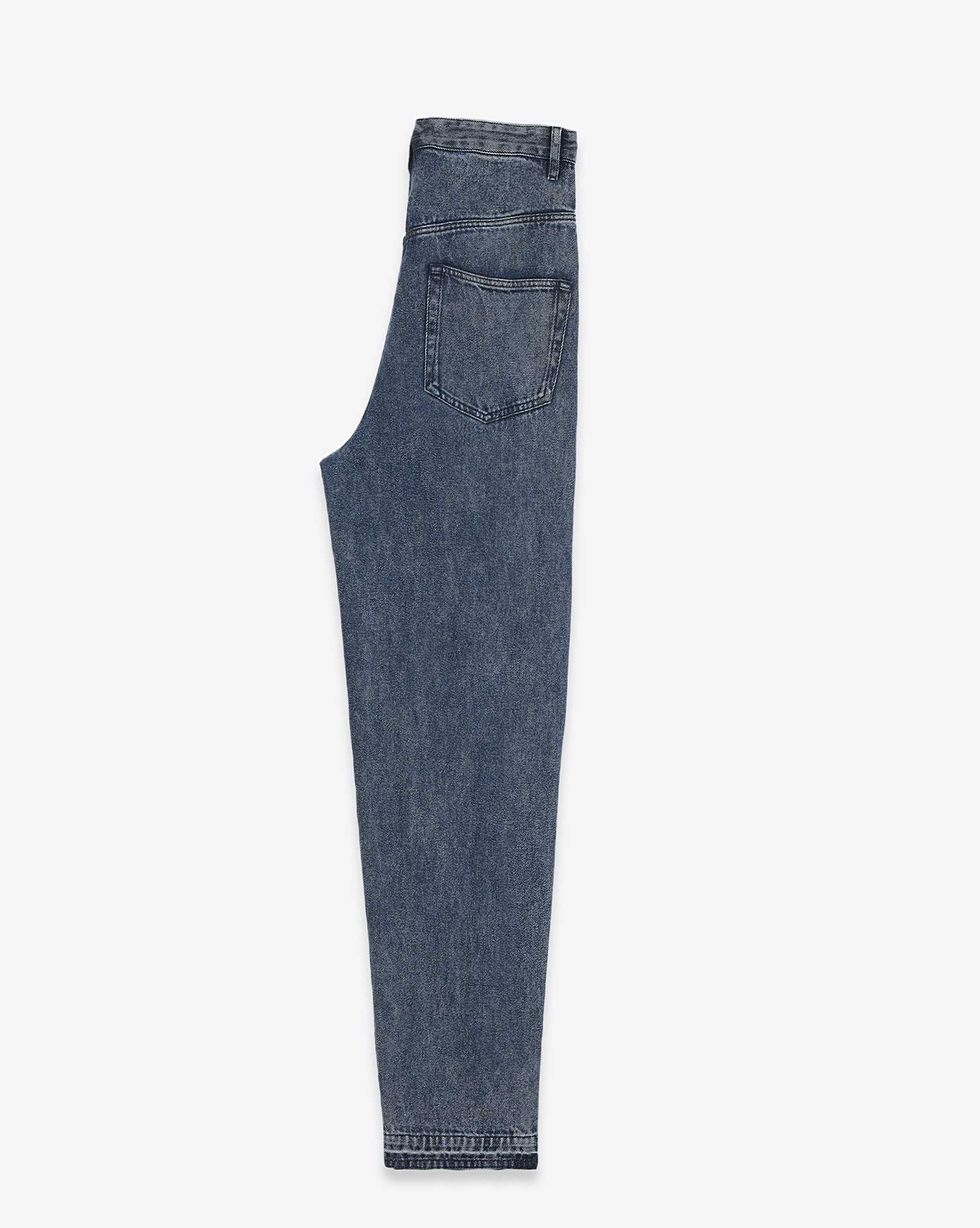 Jean fluide Ticosy blue Isabel Marant Etoile. Profil.