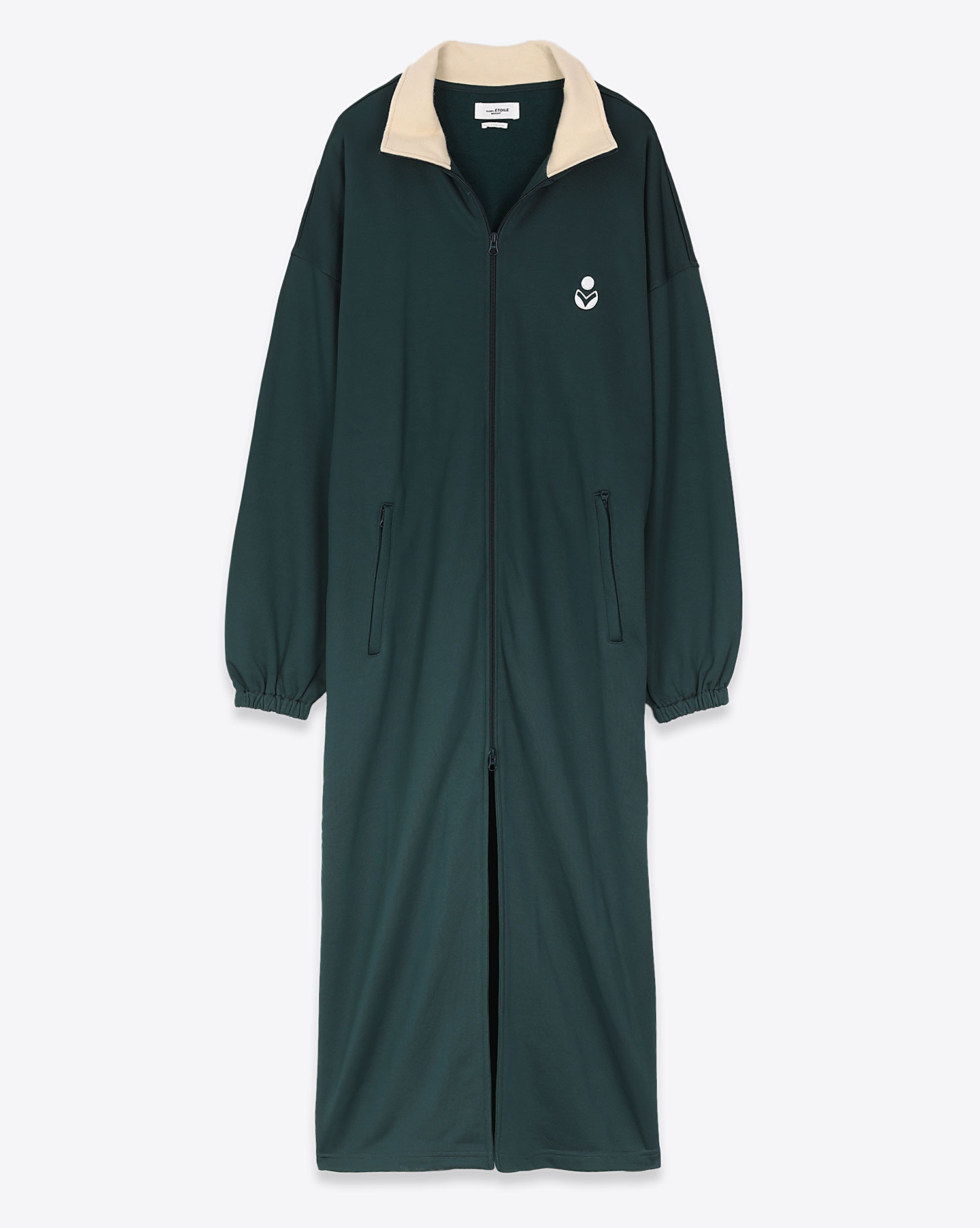 Veste longue Issopa dark green Isabel Marant 