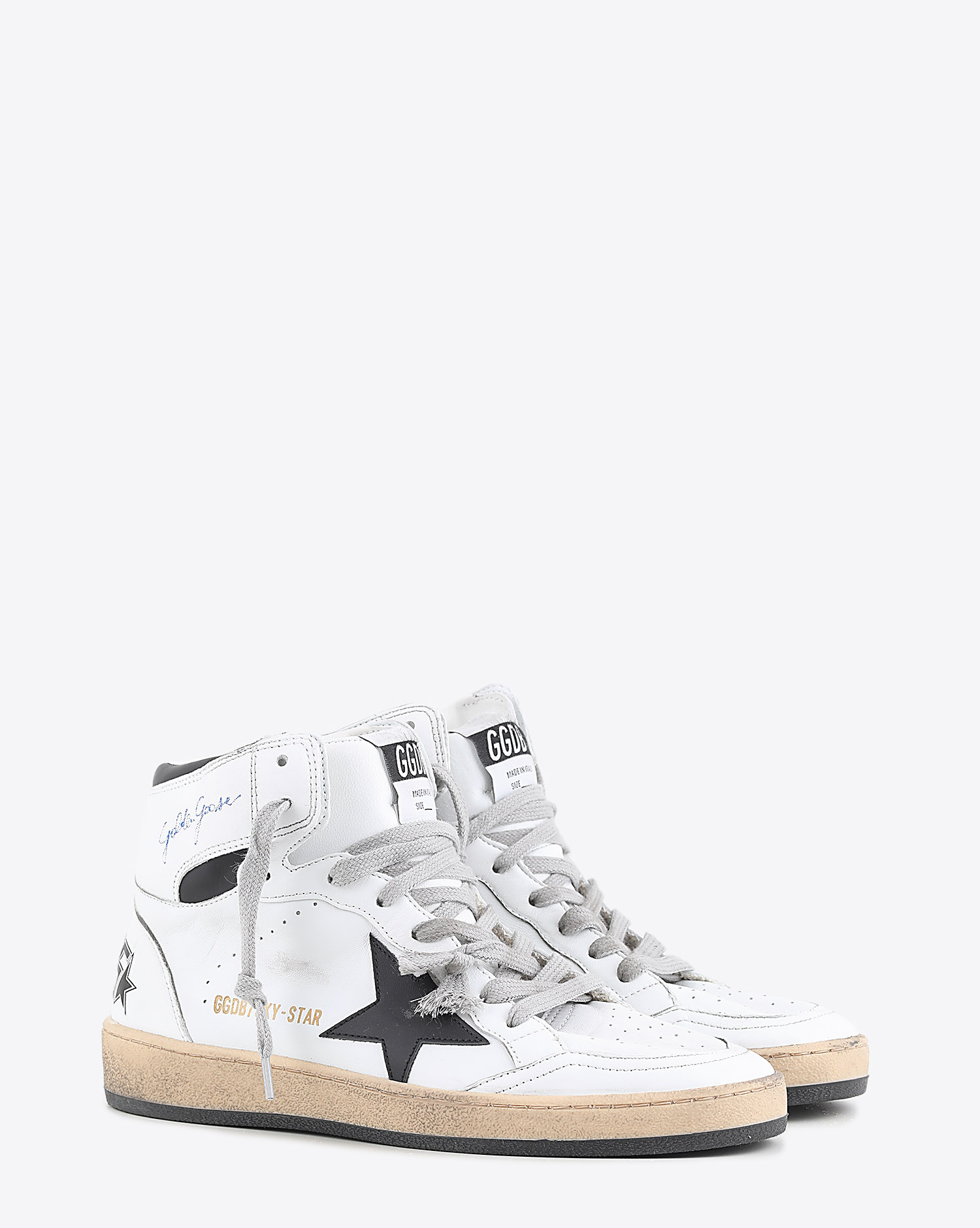 Golden Goose Sky Star - White Black 10283