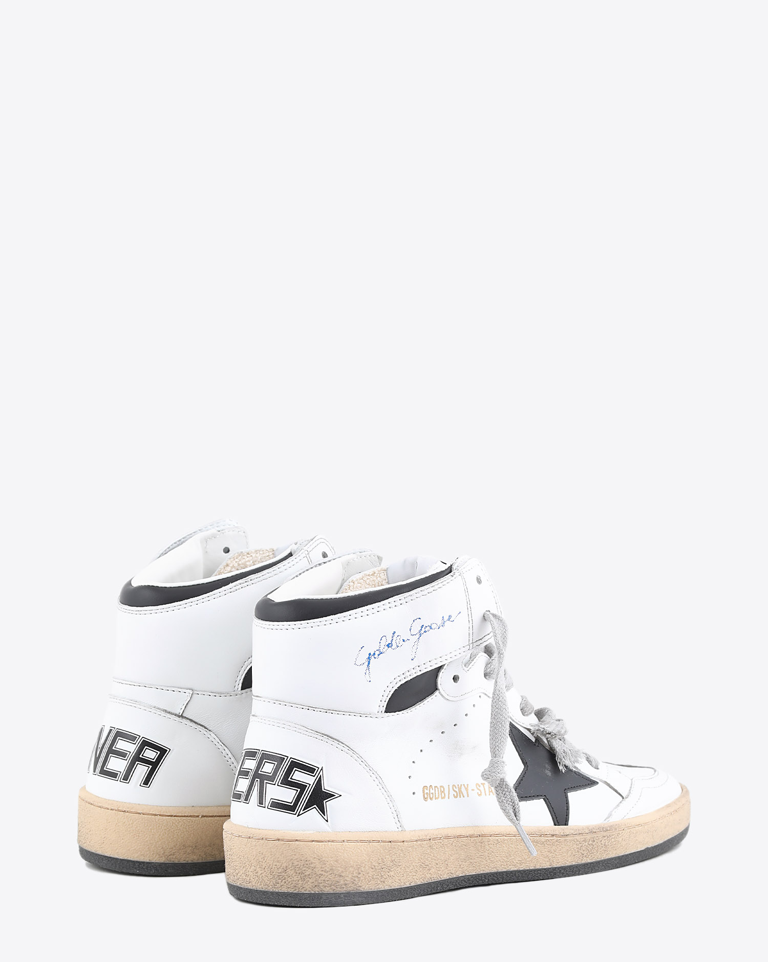 Golden Goose Sky Star - White Black 10283