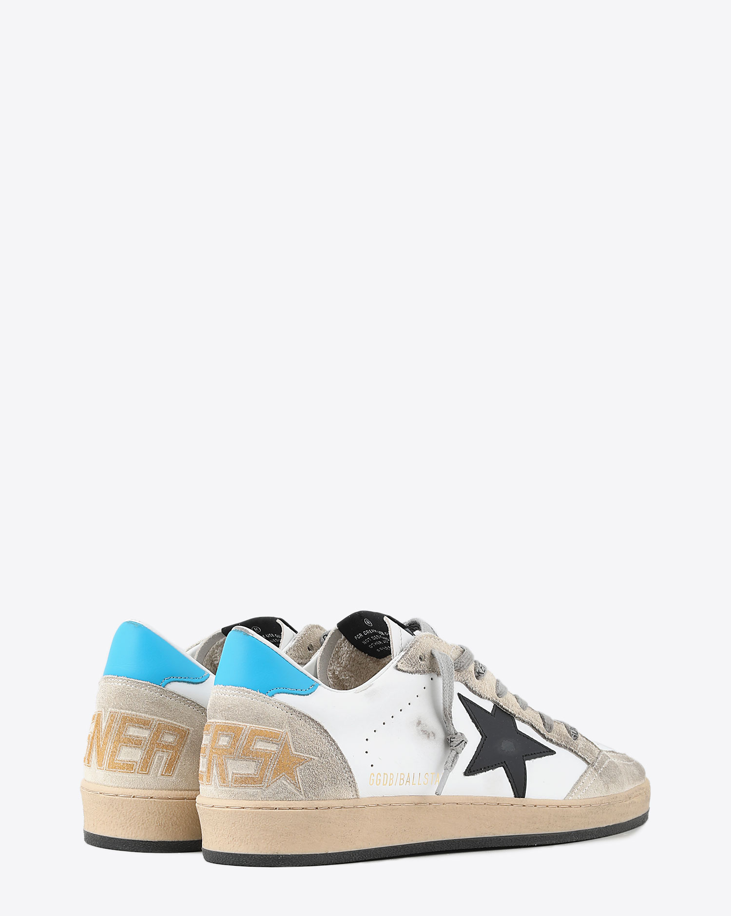Image du produit Golden Goose Men Permanent BallStar - Beige Cyan Blue 81307 - 3