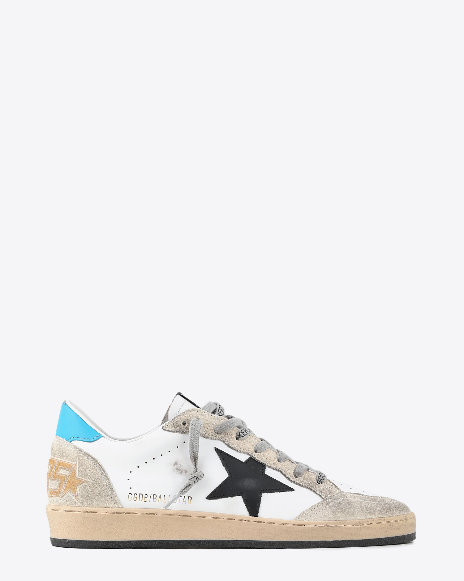 Image du produit Golden Goose Men Permanent BallStar - Beige Cyan Blue 81307