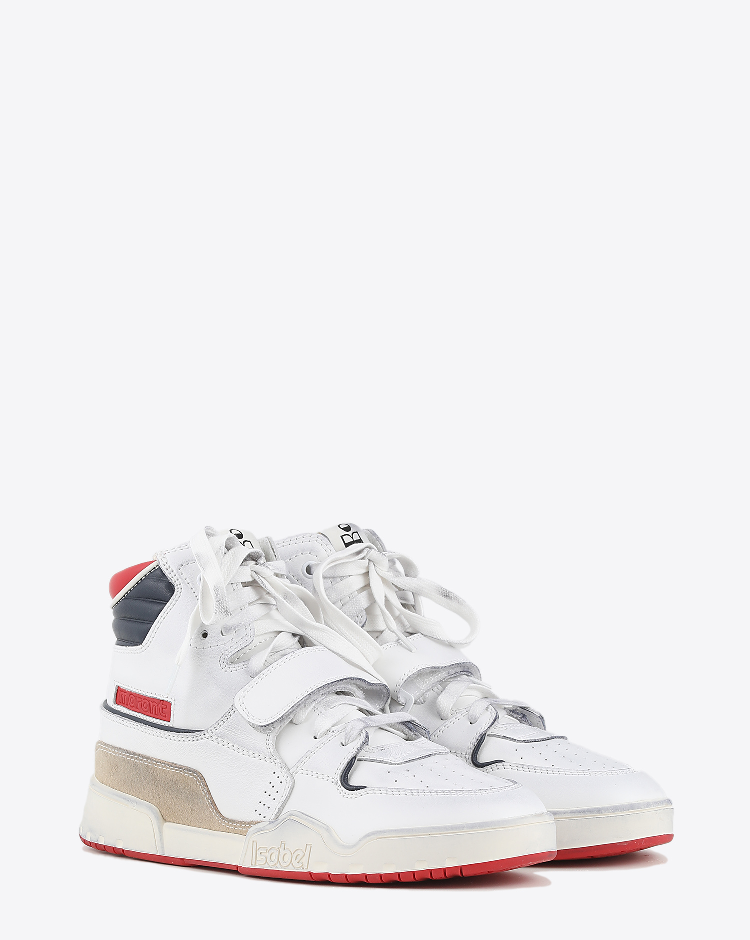 Women's Emree Leather Sneakers In Blue | Isabel Marant US