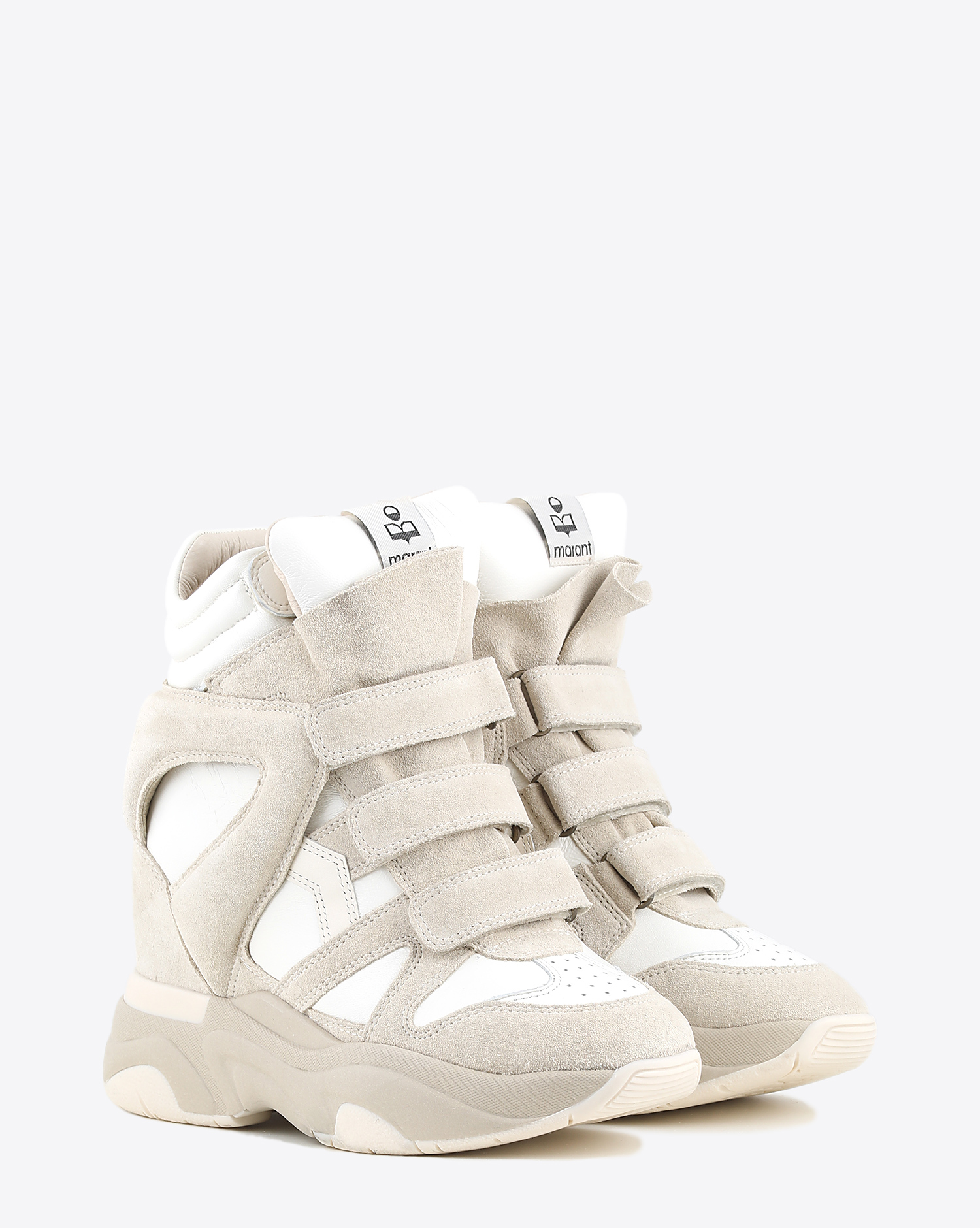 Sneakers Balskee Isabel Marant blanches. 
