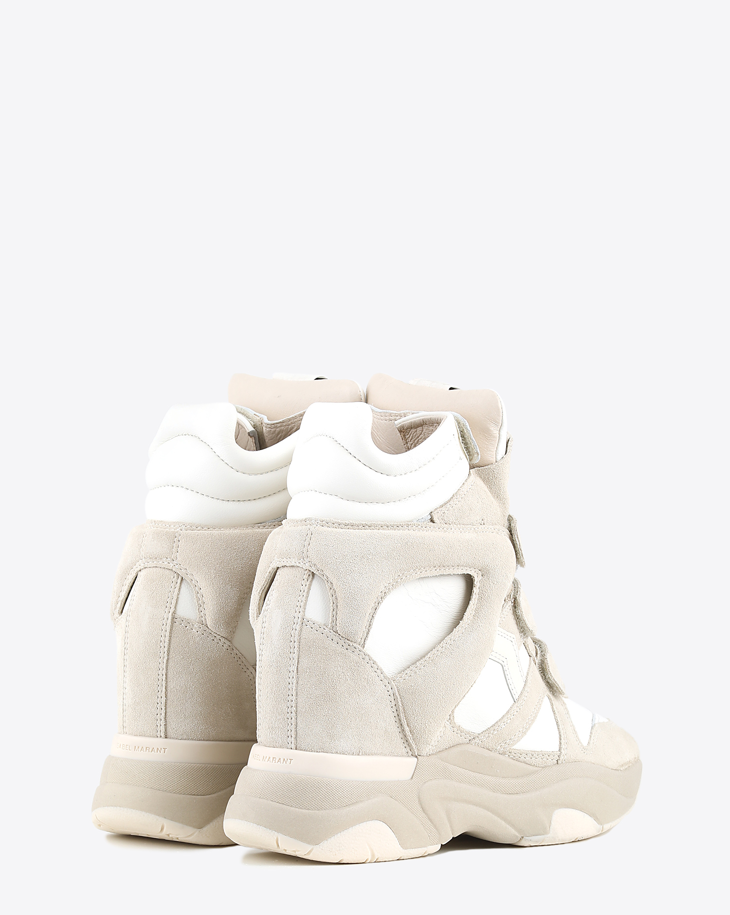 Sneakers Balskee Isabel Marant blanches. 
