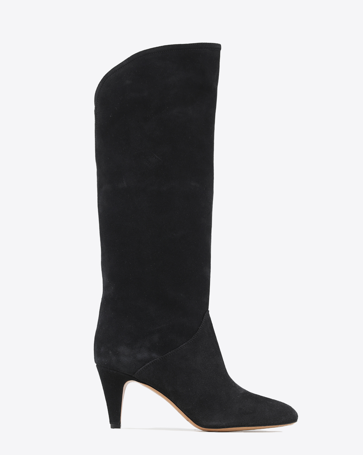 Bottes en daim noir Laylis Isabel Marant