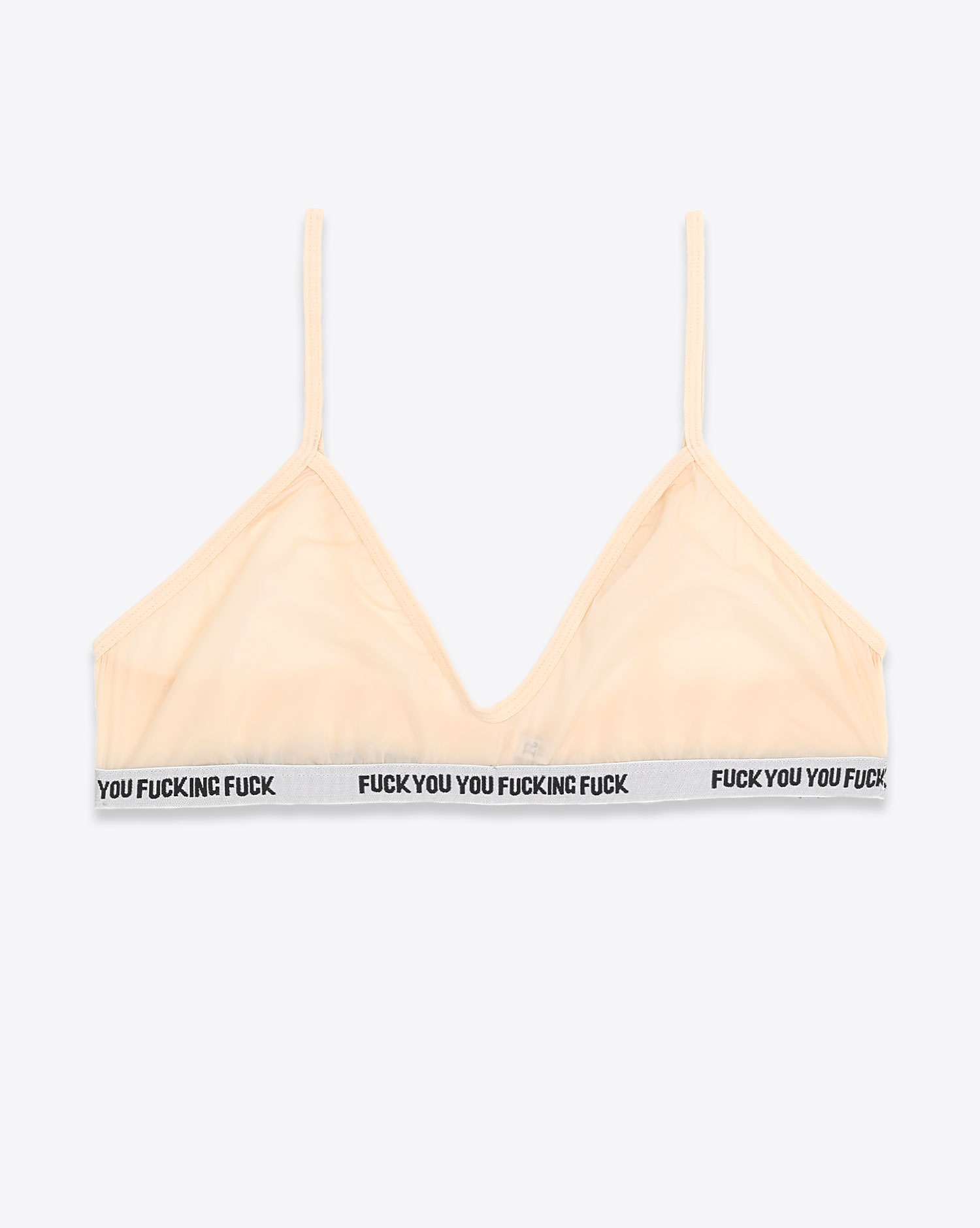 R13 Denim Collection Bralette - Nude