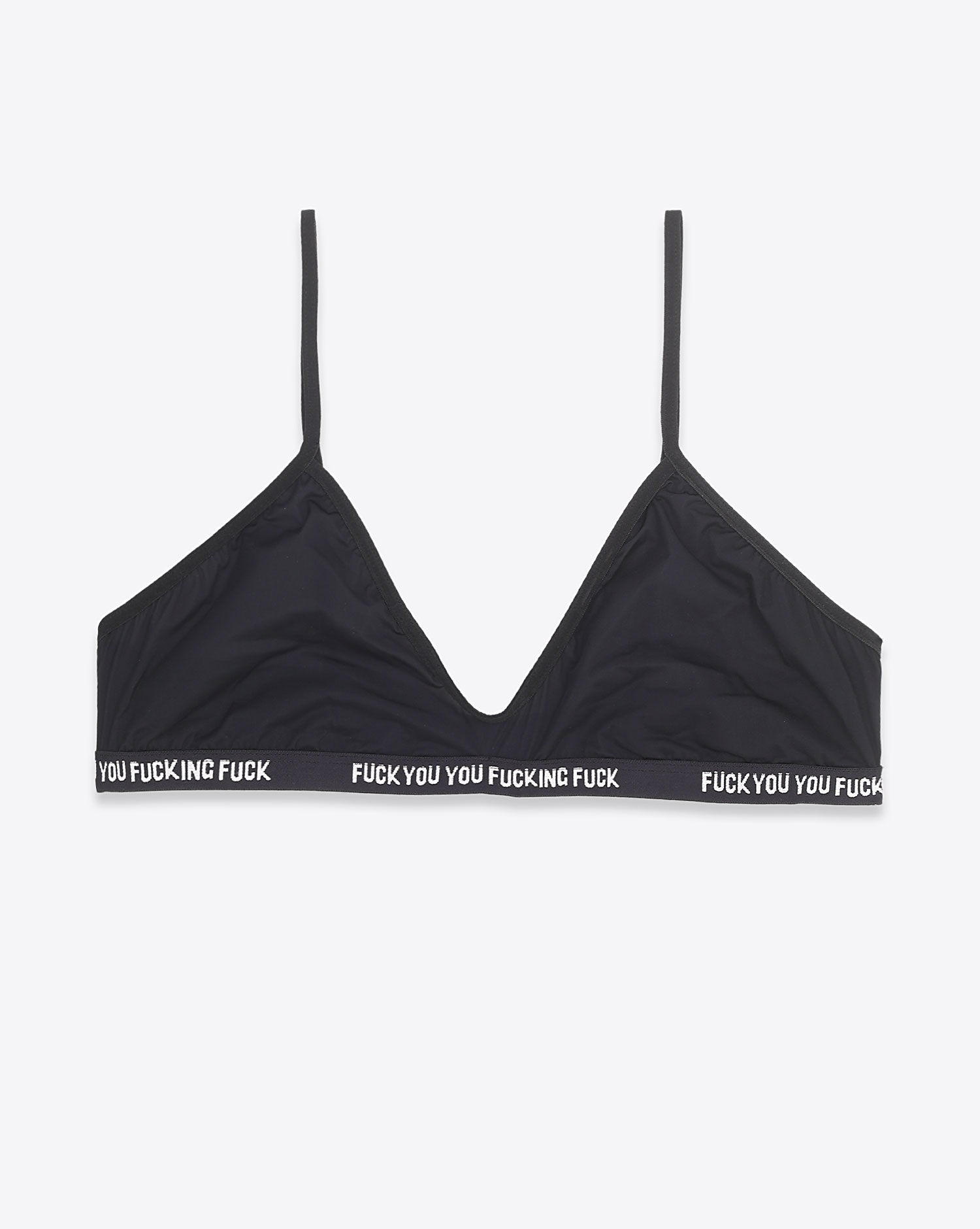 R13 Denim Collection Bralette - Black