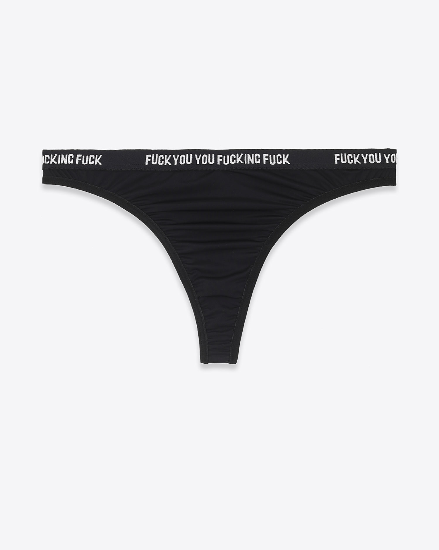Image du produit R13 Denim Collection Thong - Black