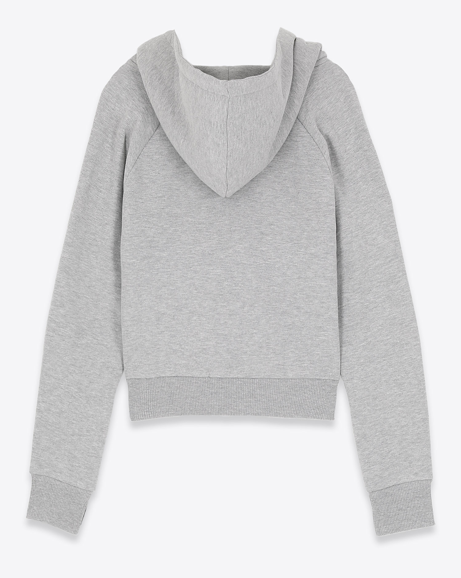 Veste Femme Cropped Hoodie Ragdoll LA grise. 
