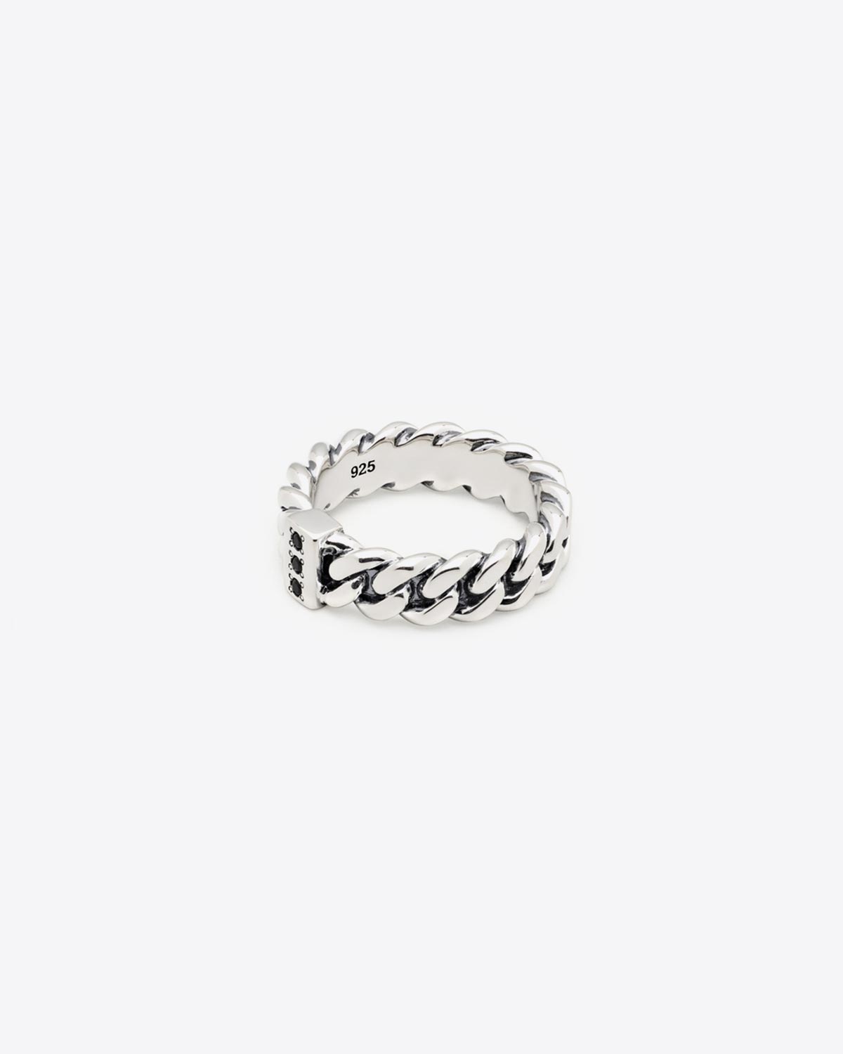 Image du produit Tom Wood Chain Ring Slim Spinel   - 4