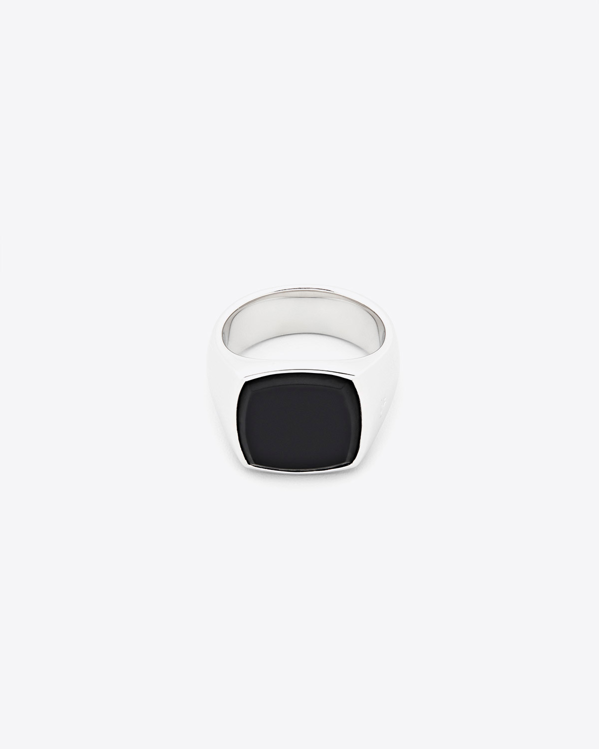 Tom Wood Bague Cushion Onyx – Black