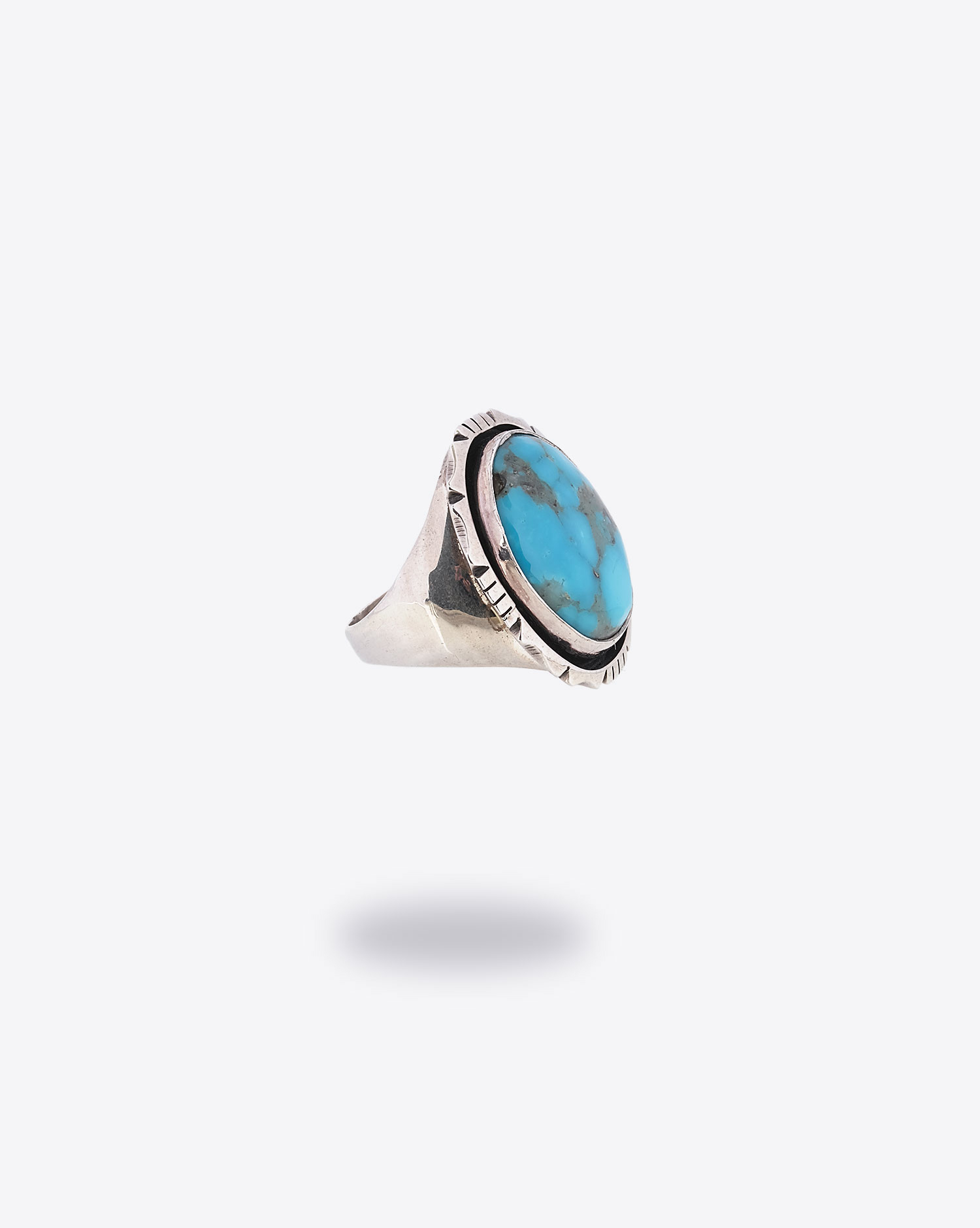 Produit Bague Mountain Harpo en argent massif avec pierre Arizona 