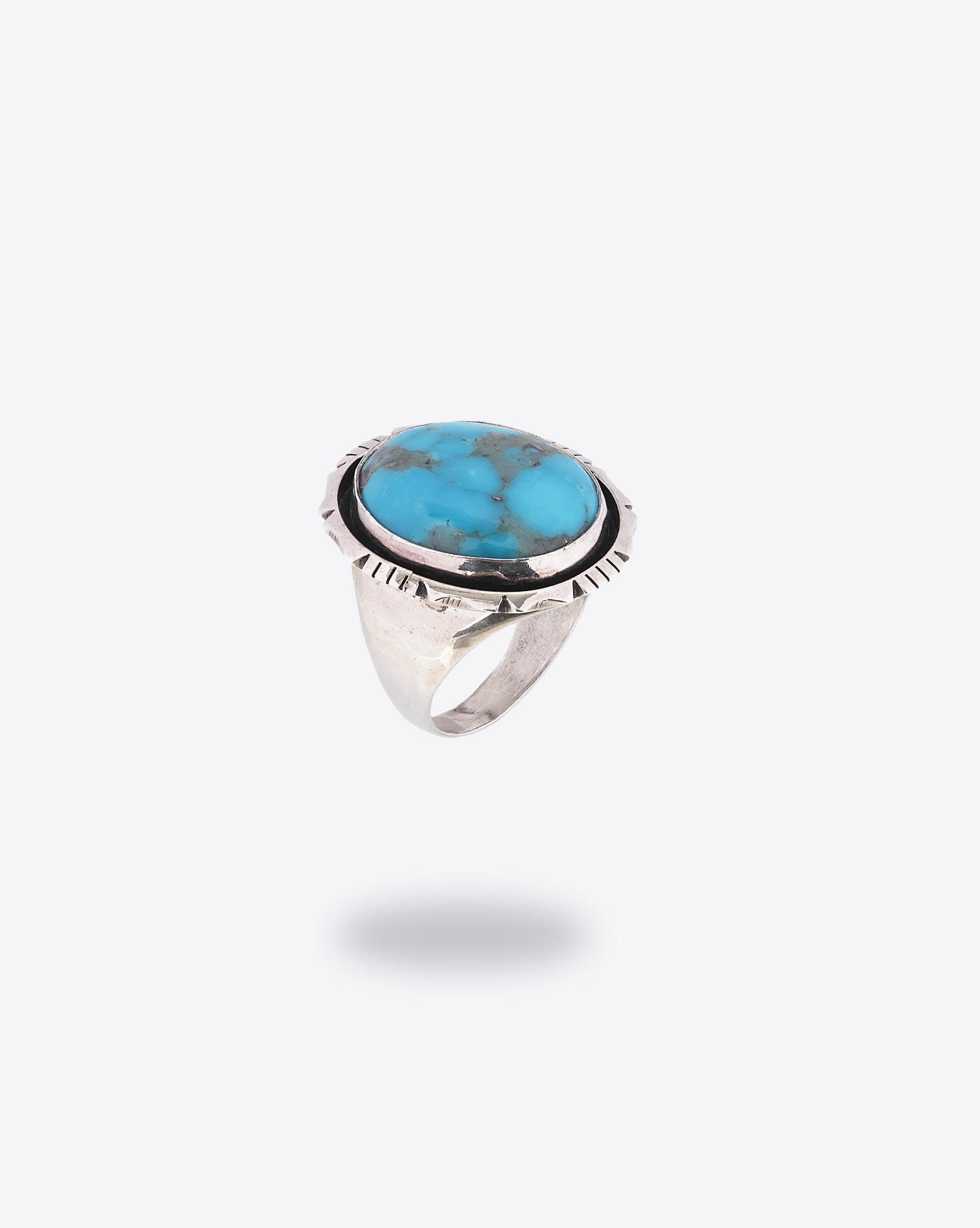 Produit Bague Mountain Harpo en argent massif avec pierre Arizona 