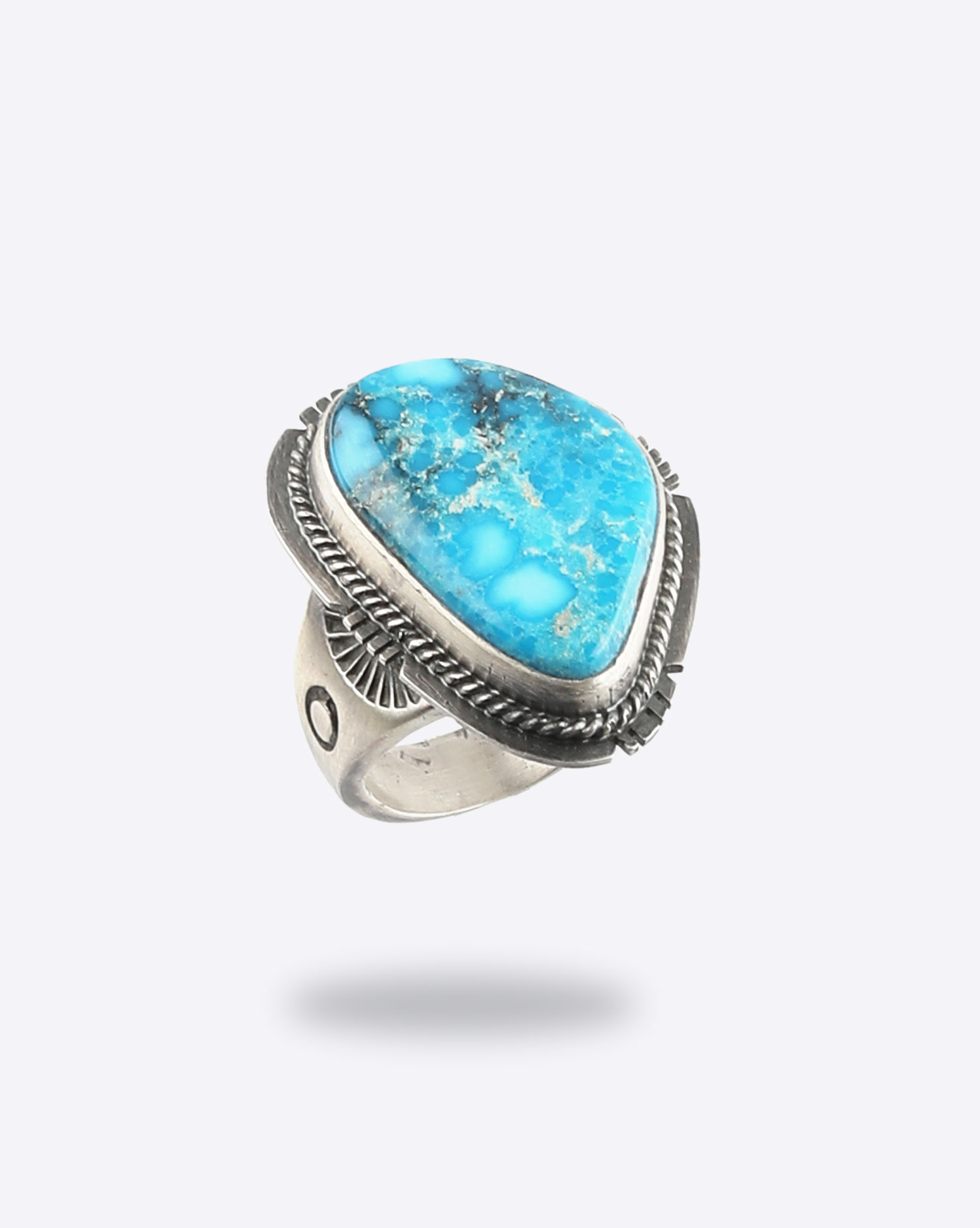 Bague Harpo Old Kingman Blue