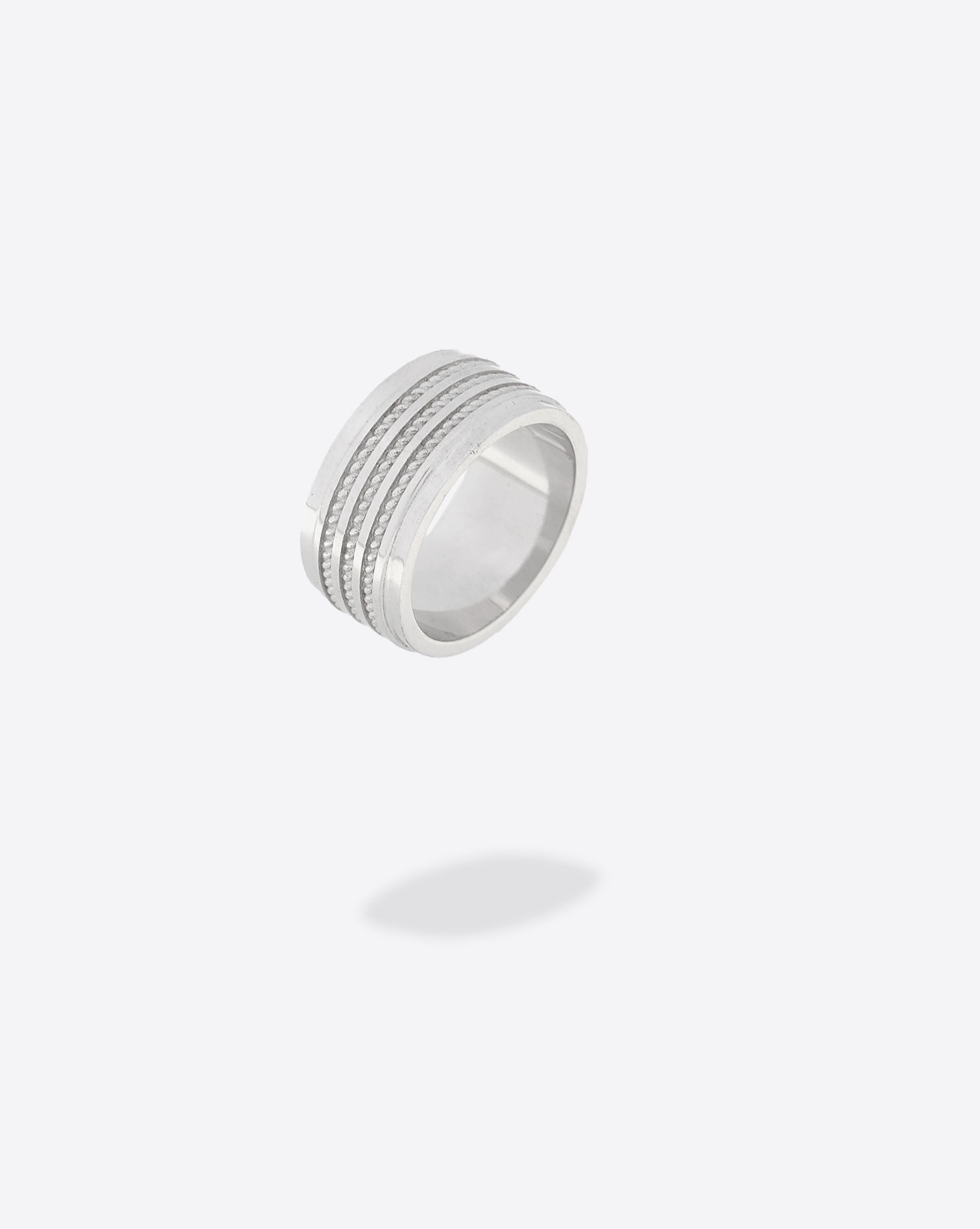 Mikuta Bague tressée Argent 