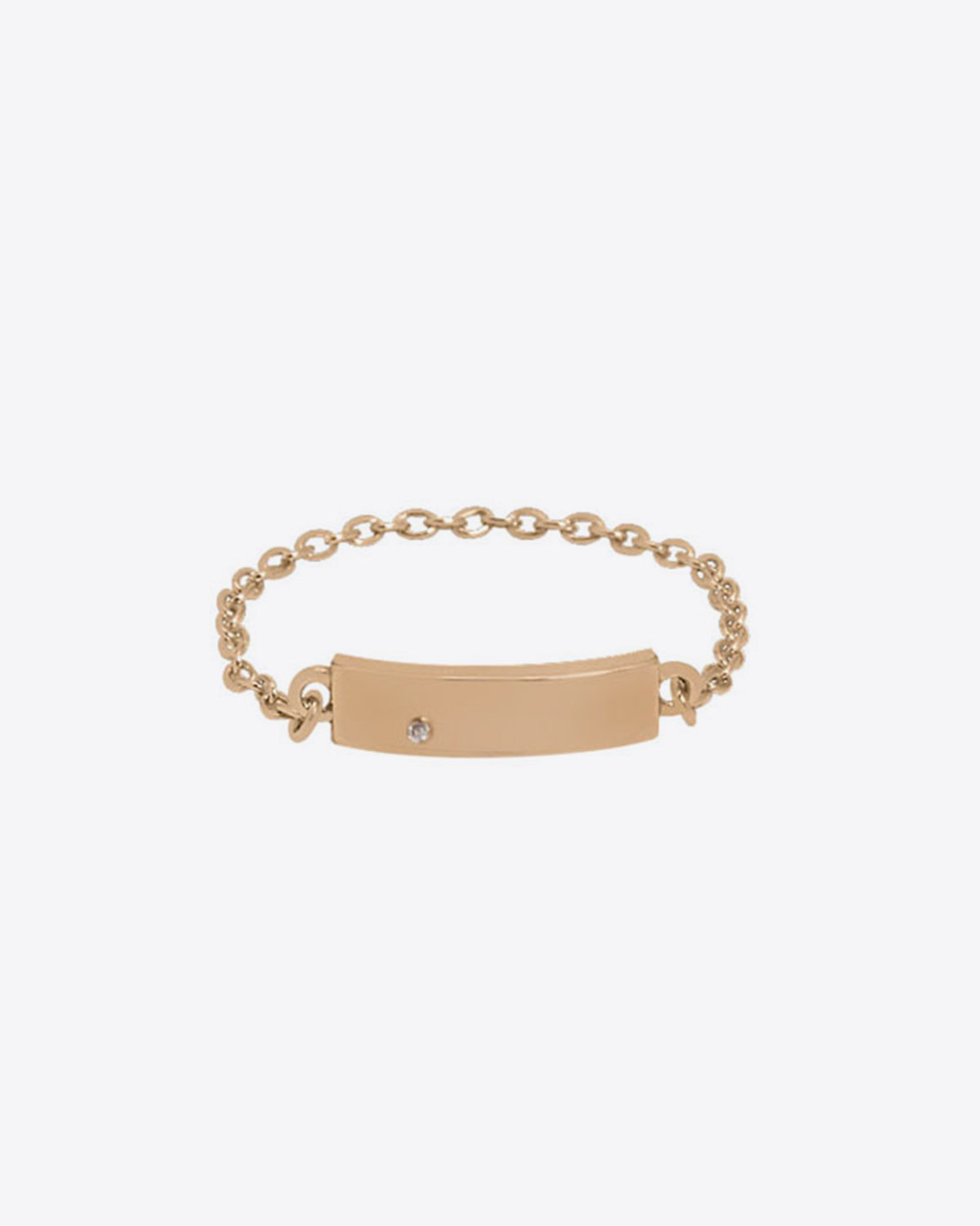 Image du produit Feidt Bague Plaque – Or Jaune 18k et Diamant