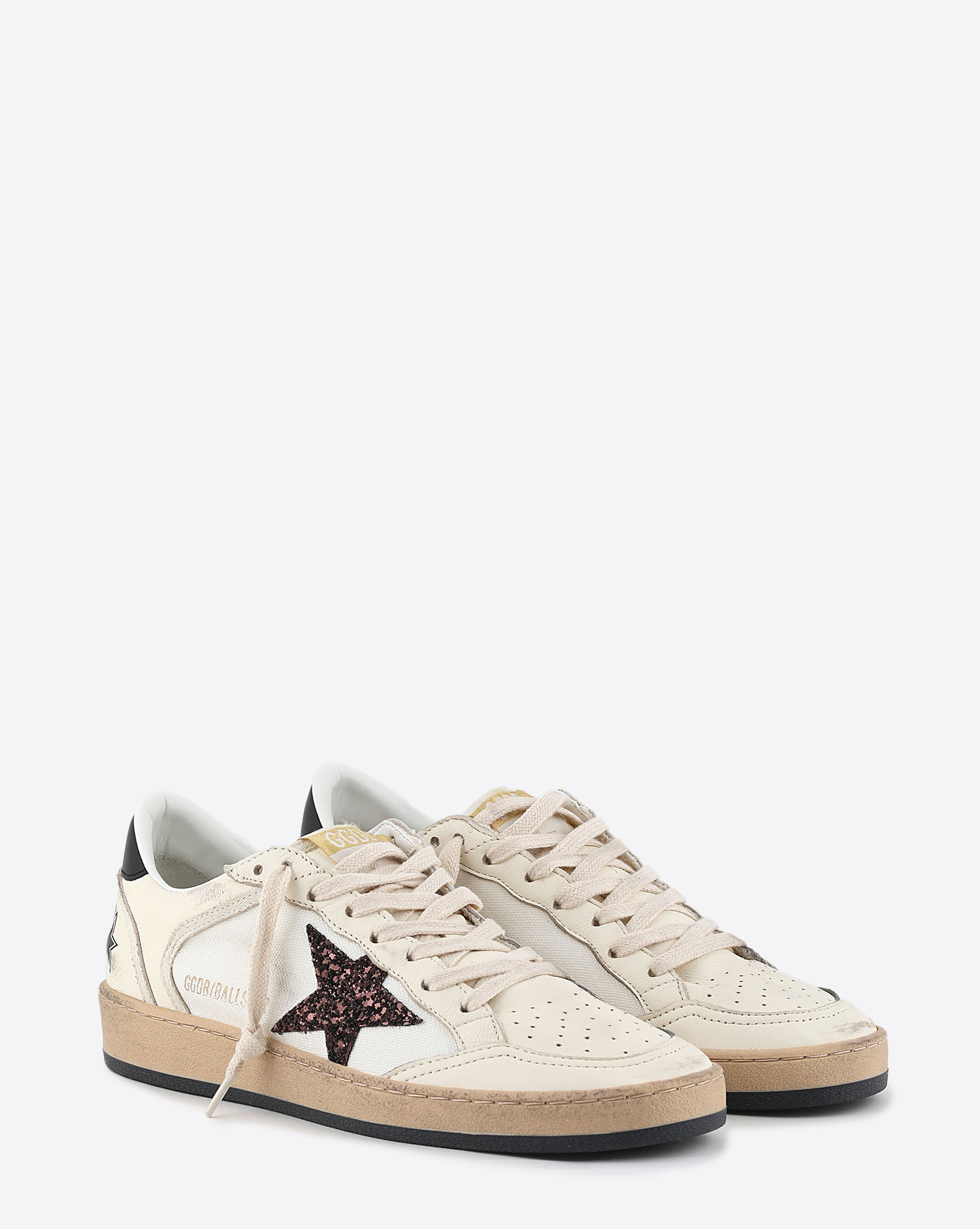 Sneakers Golden Goose Ball Star Beige Milk Coffee