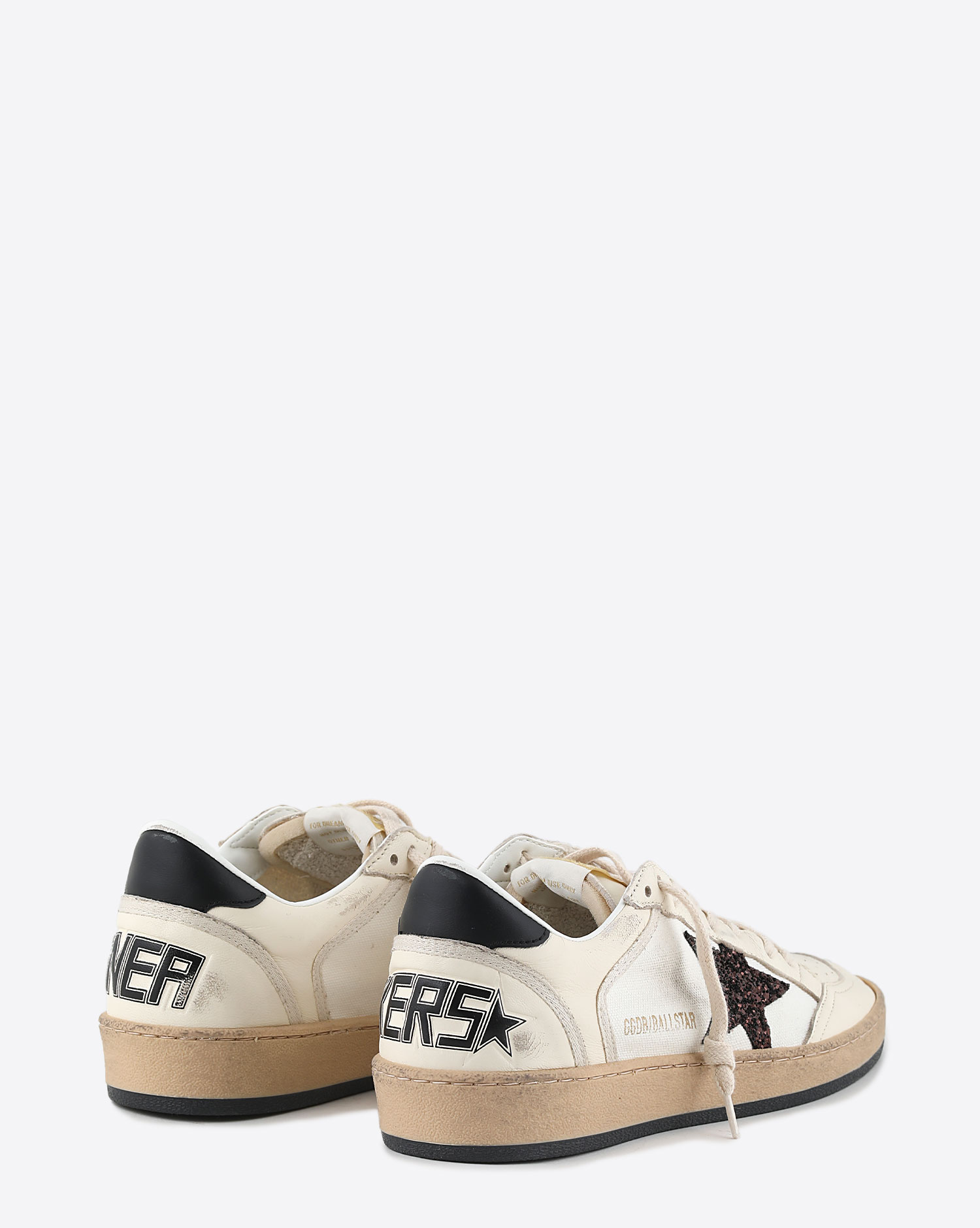 Ball Star Golden Goose Sneakers  Beige Milk Coffee