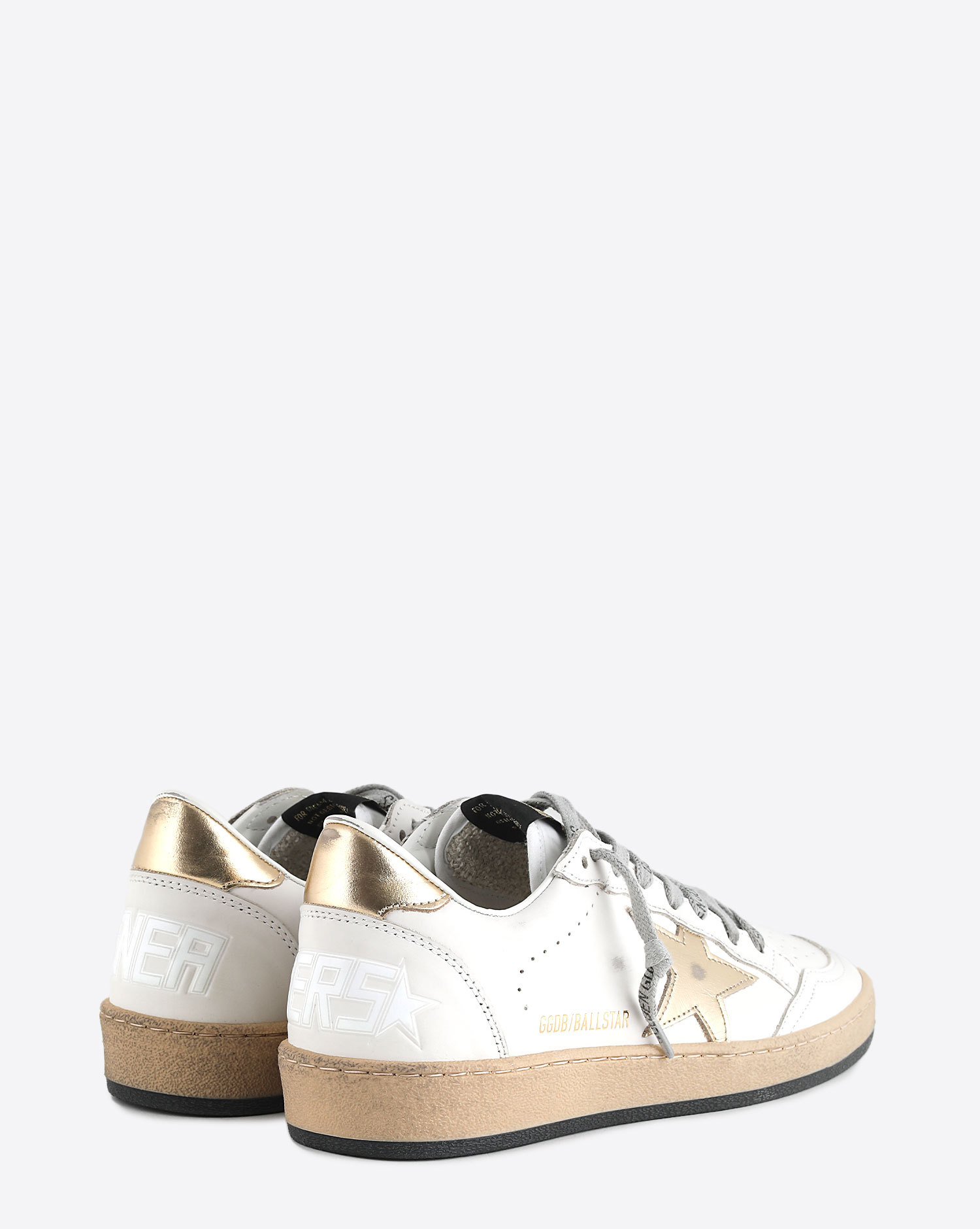  Sneakers Ball Star  Milk Gold 80608 Golden Goose Femme