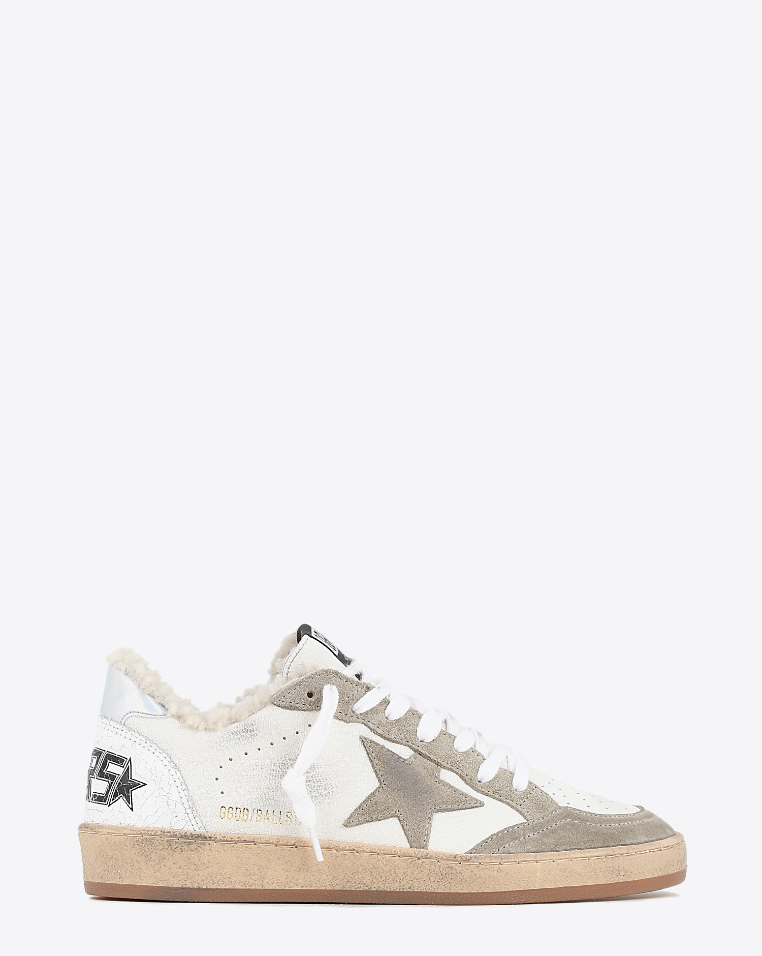 Golden goose ball star shearling sales