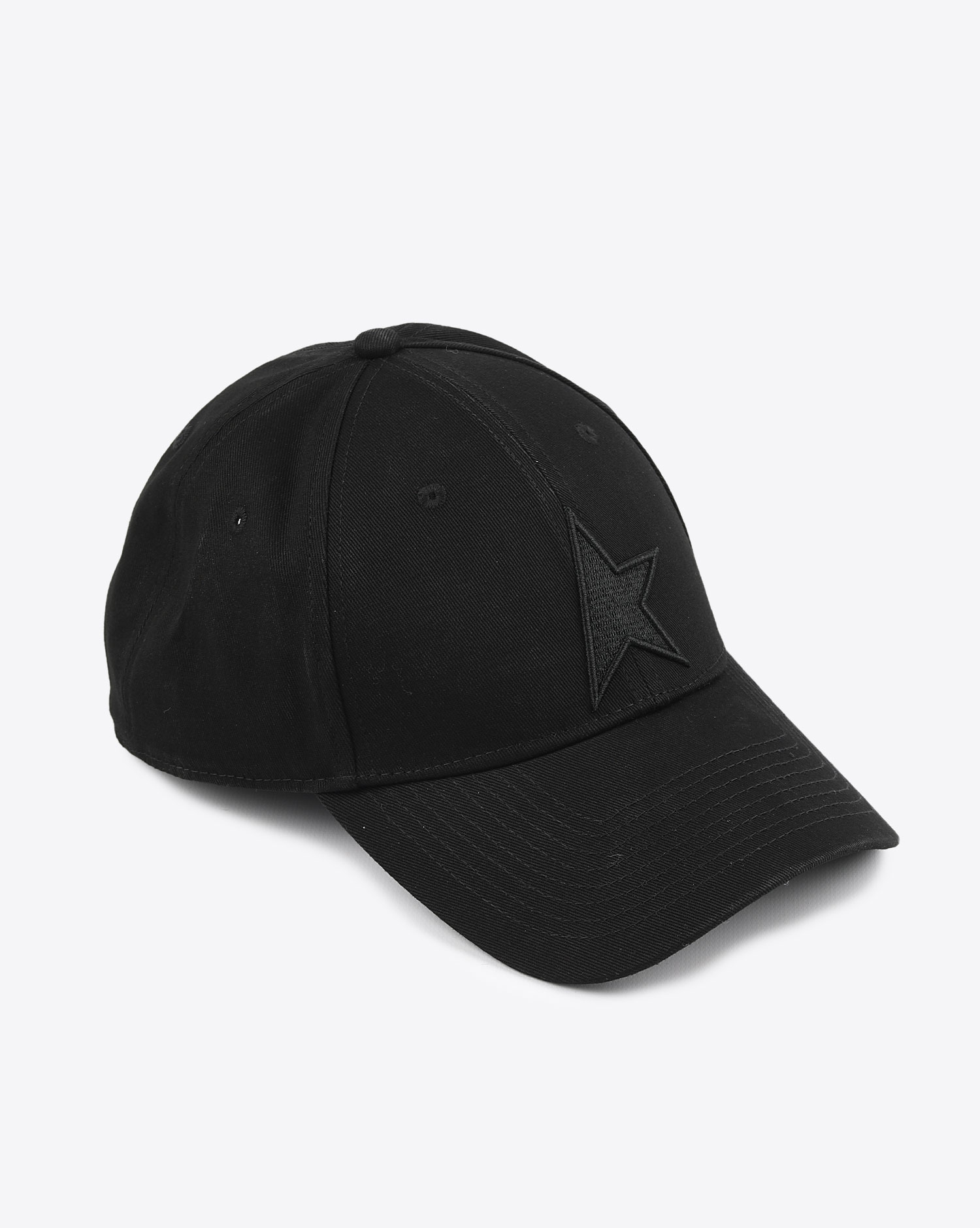 Casquette Baseball Golden Goose noire. 
