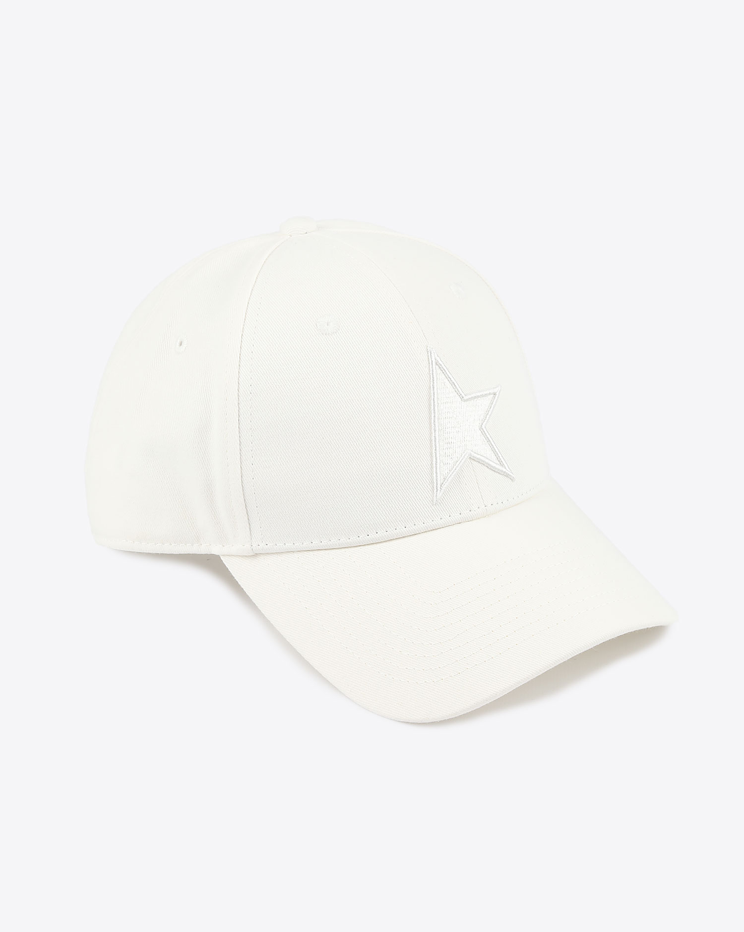 Casquette Baseball Golden Goose blanche. 
