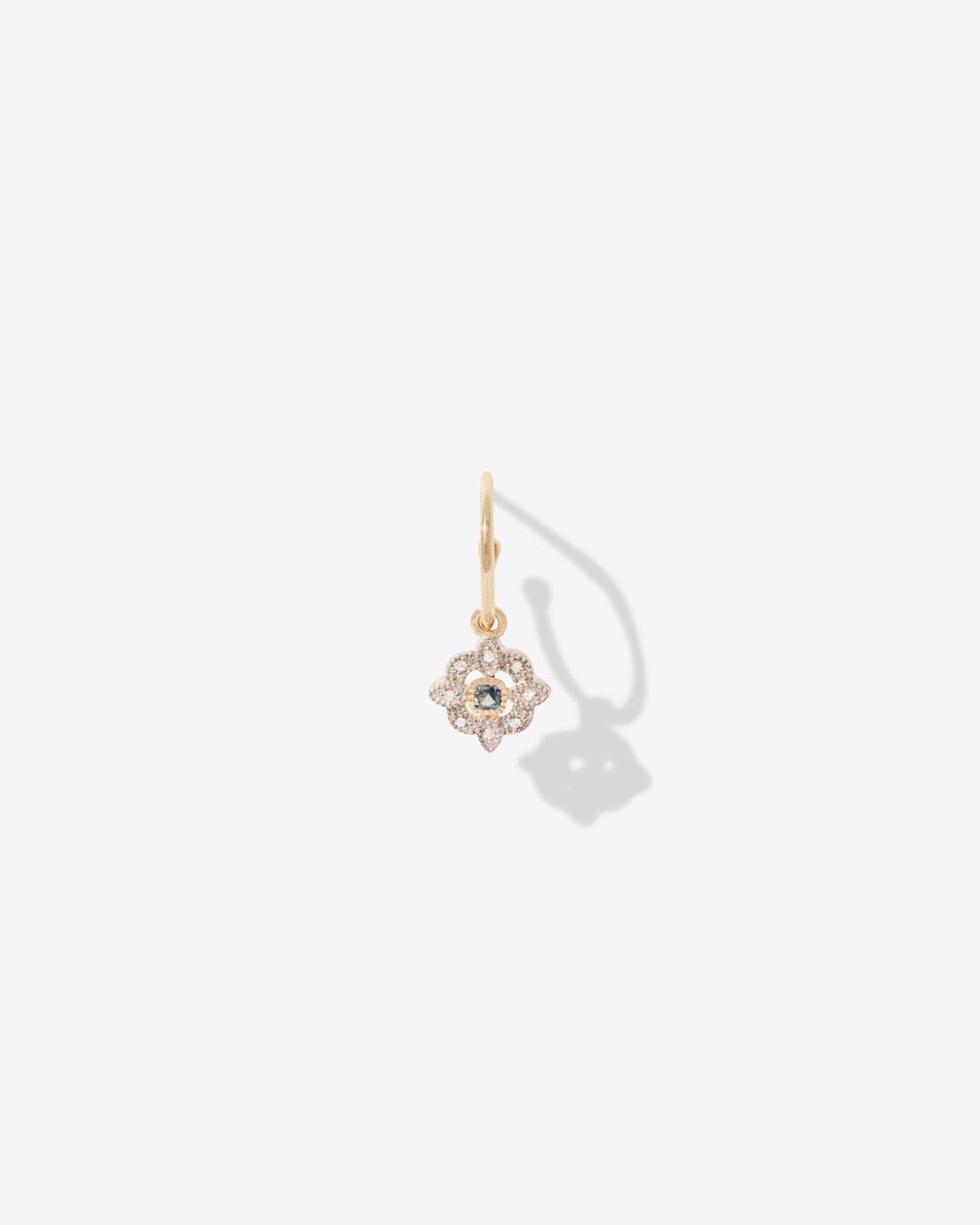 Produit Pascale Monvoisin Boucle d'Oreille Bettina London Bleu Topaz