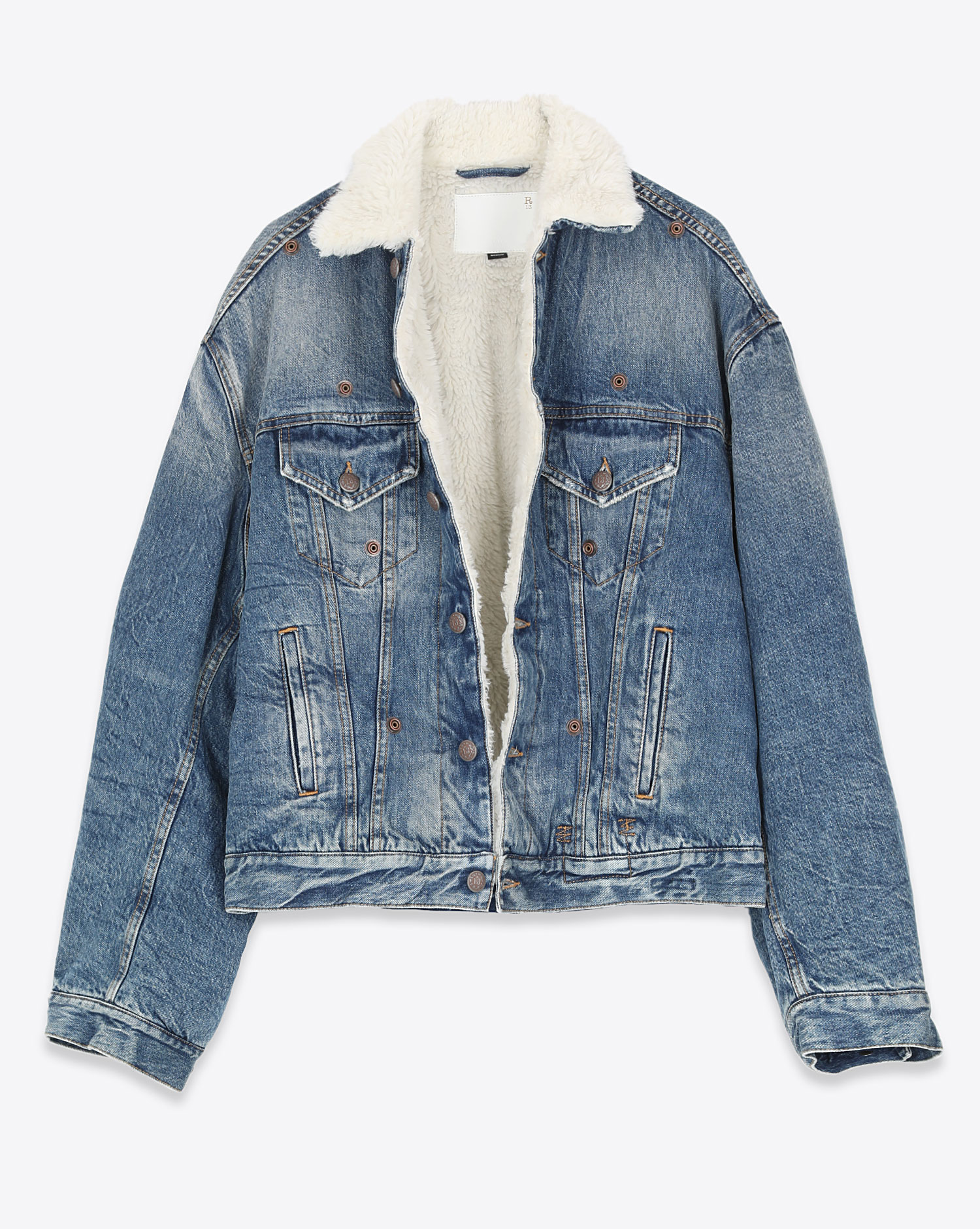 R13 on sale trucker jacket