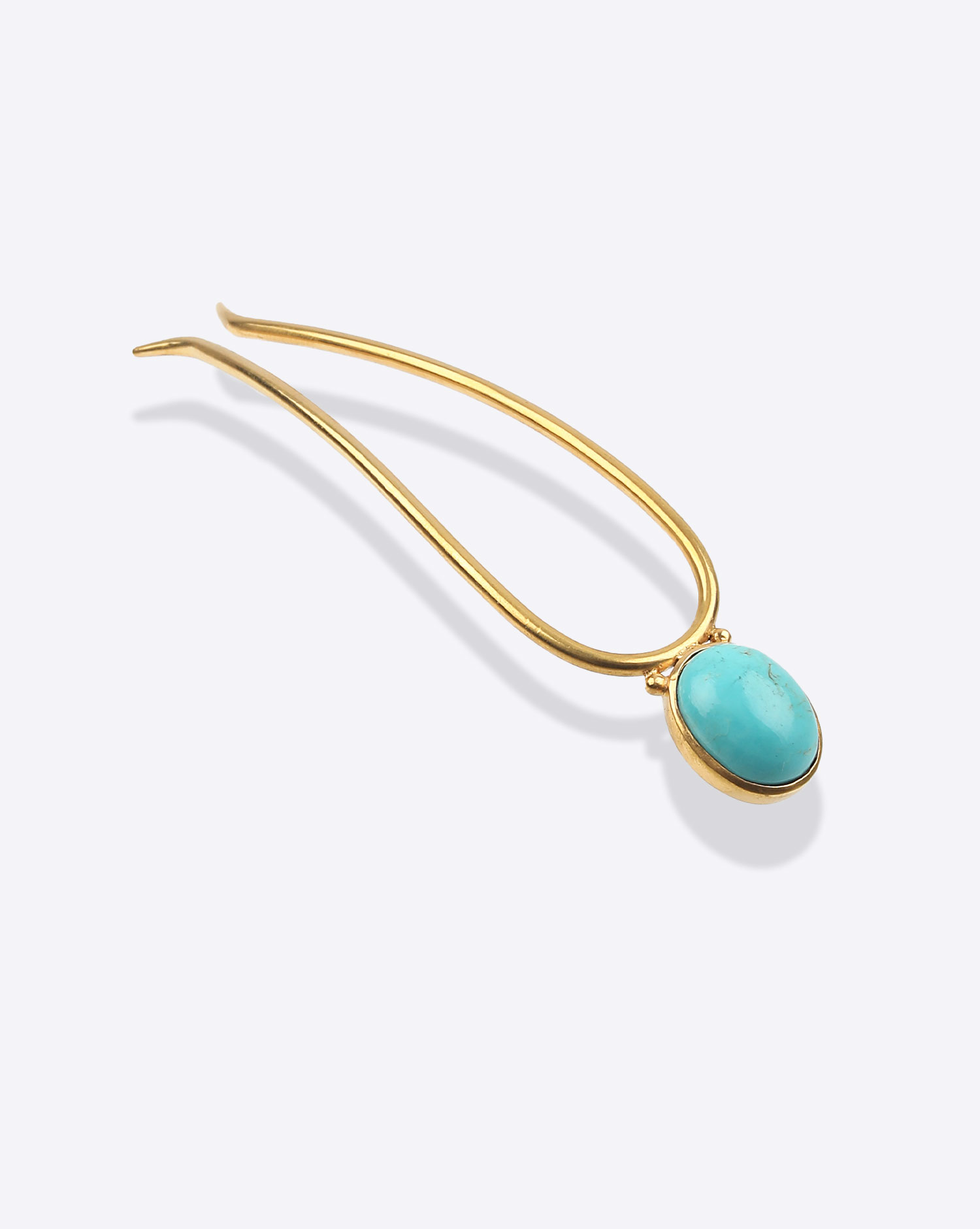 Bijoux Cheveux Kali M - Turquoise