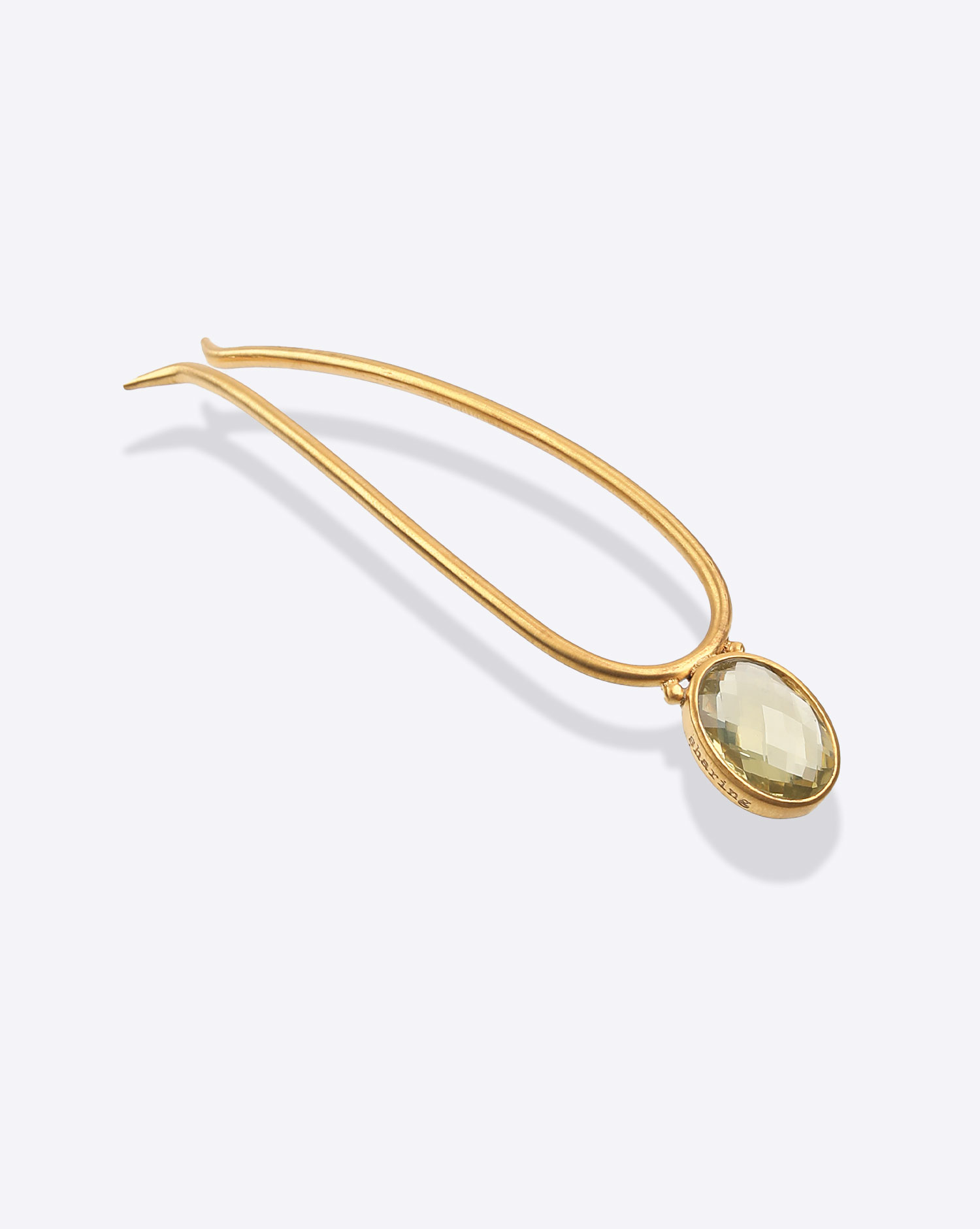Sharing Bijoux Cheveux Kali M Lemon Topaz