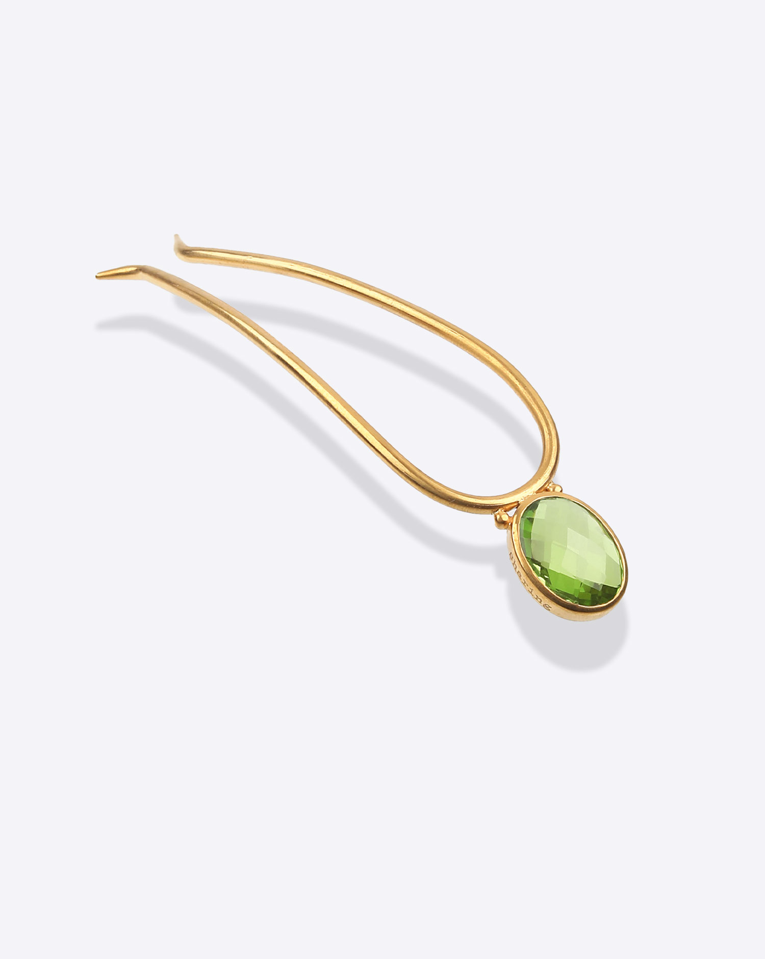 Bijoux Sharing Cheveux Kali M Peridot Dublet