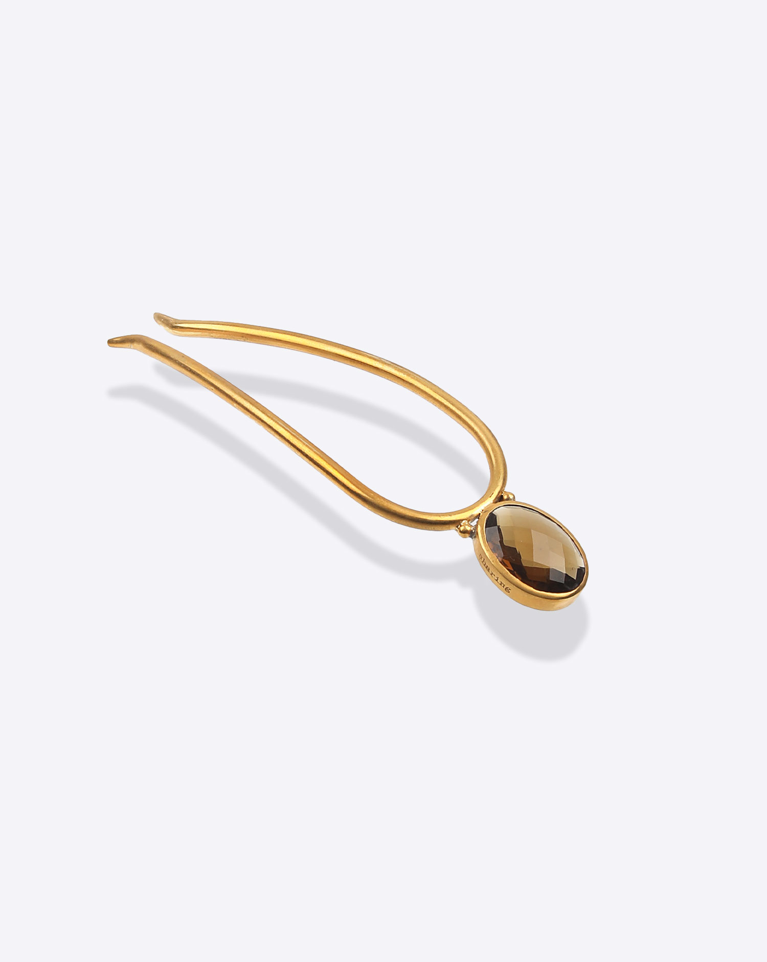 Bijoux Cheveux Kali S Honey Quartz