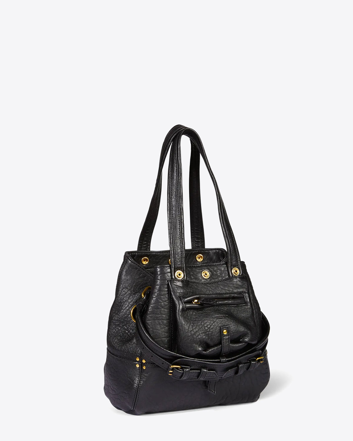 Jérôme Dreyfuss Sac Billy S – Lambskin Noir