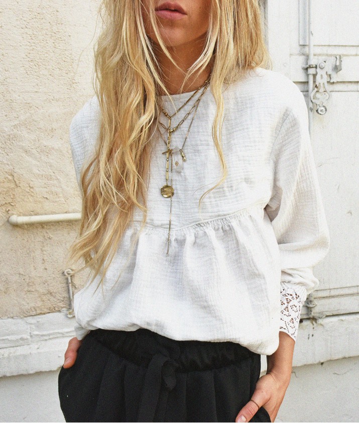 Image du produit Eponym Creation Blouse Toa - Off White   - 2