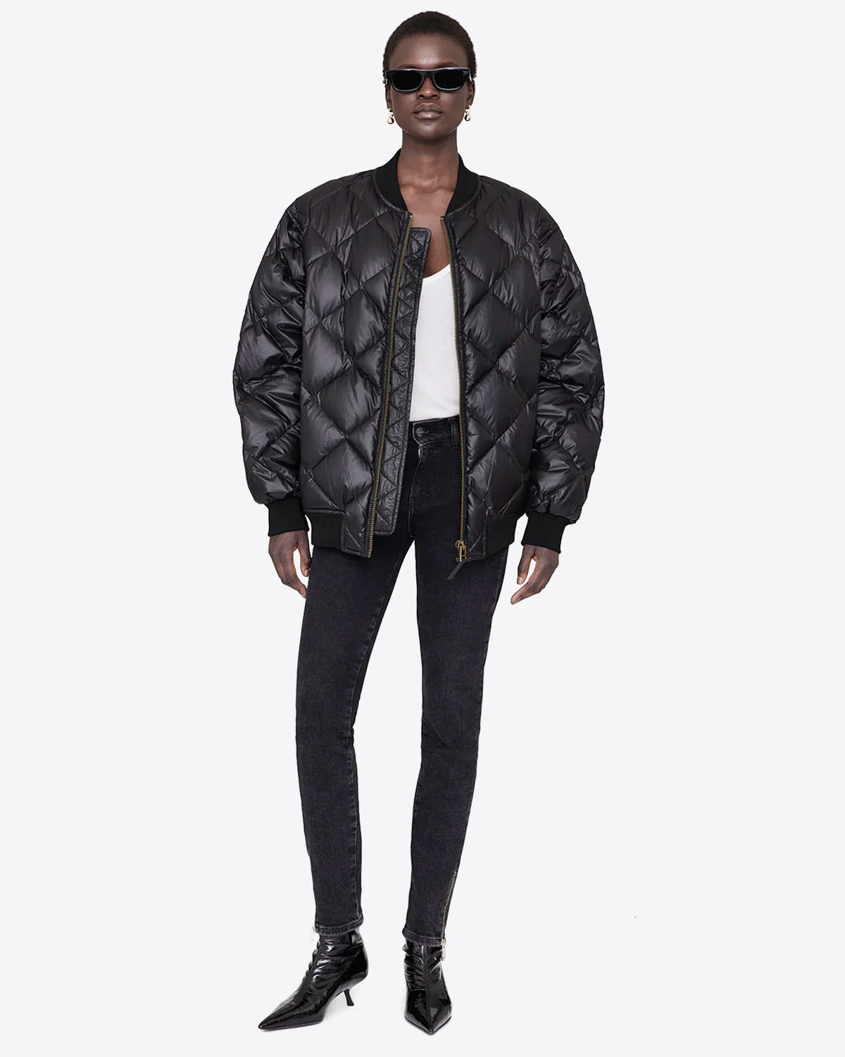 Anine Bing Puffer Léo Noir
