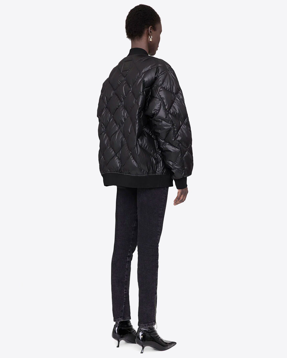 Anine Bing Puffer Léo Noir